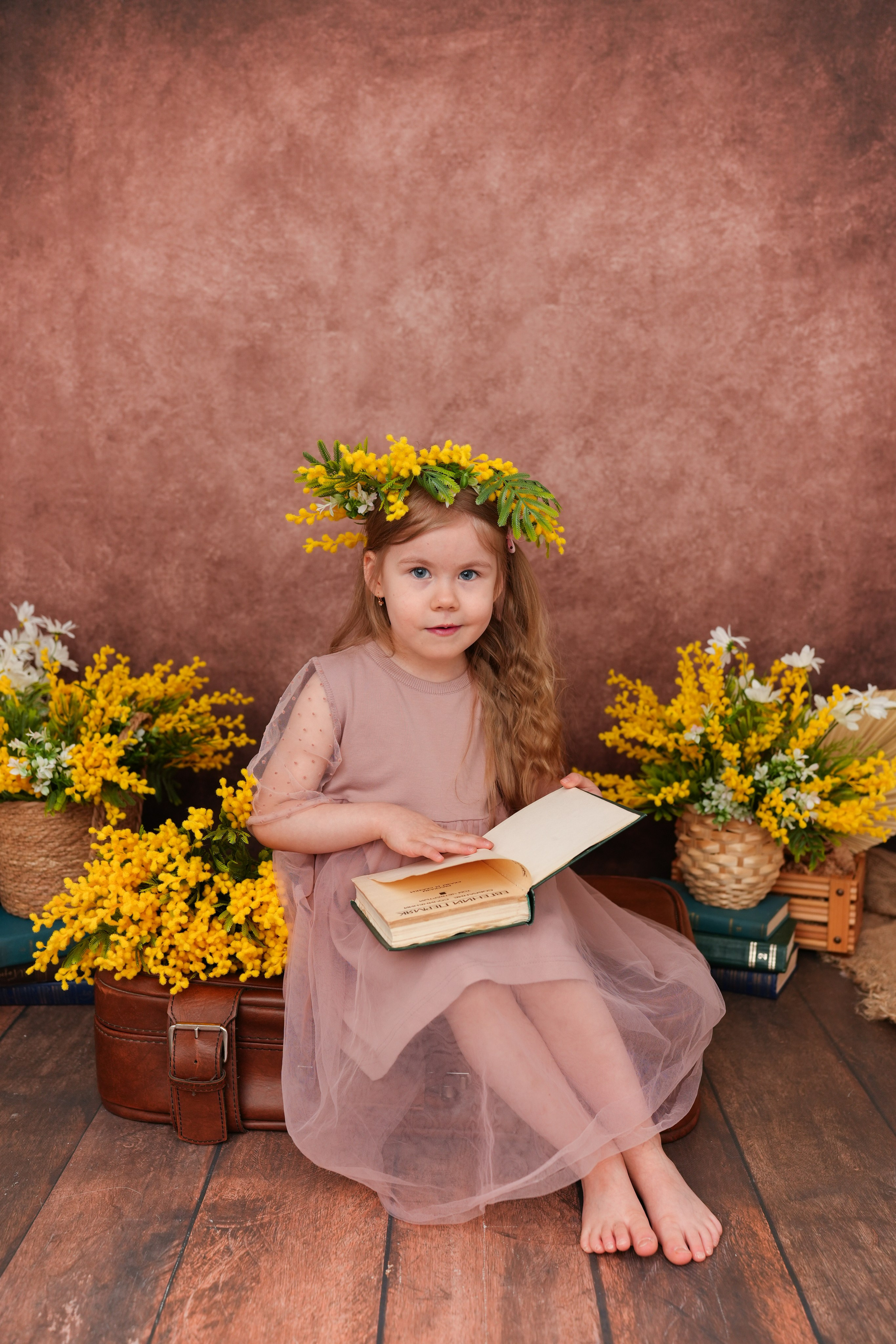 Мимоза. Фотограф новорожденных и детский фотограф в Екатеринбурге Ксени