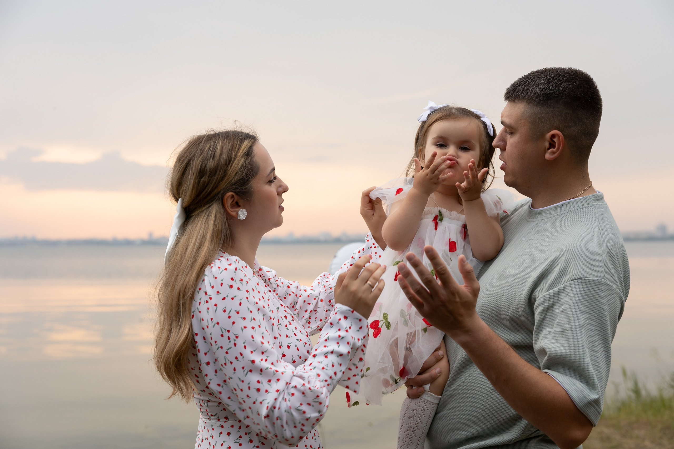 Денис, Наталья и София. Семейный и свадебный фотограф в Челябинске Мария Леонтьева