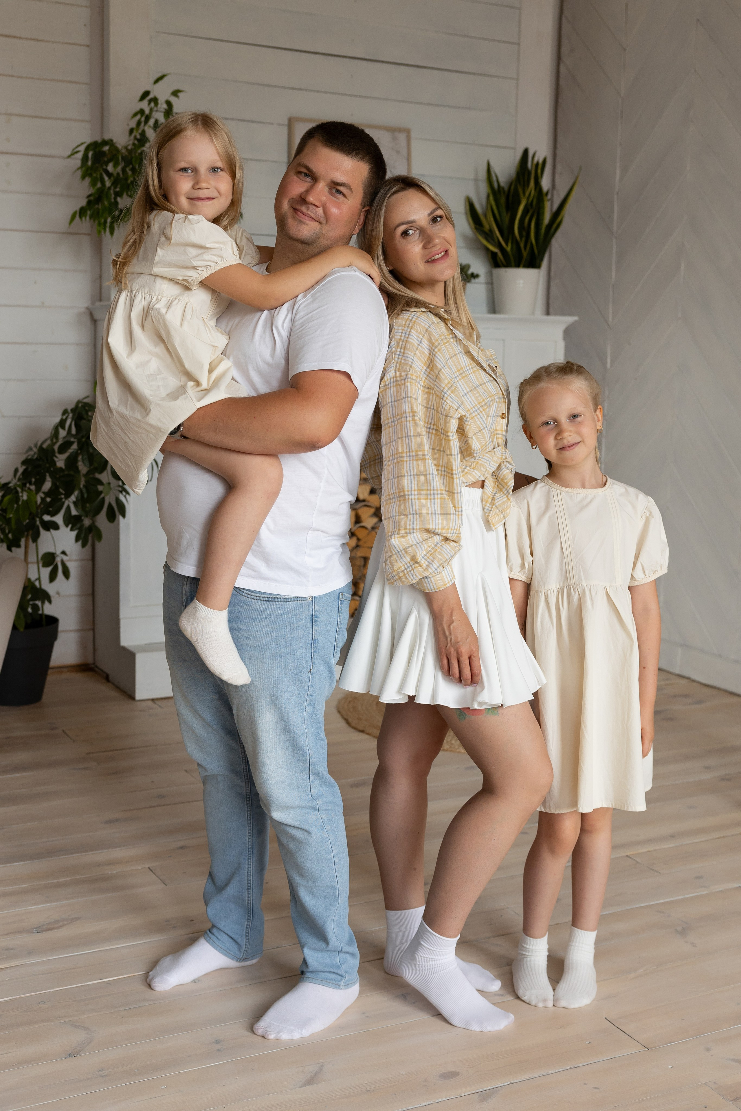 Для четверых. Семейный и свадебный фотограф в Челябинске Мария Леонтьева