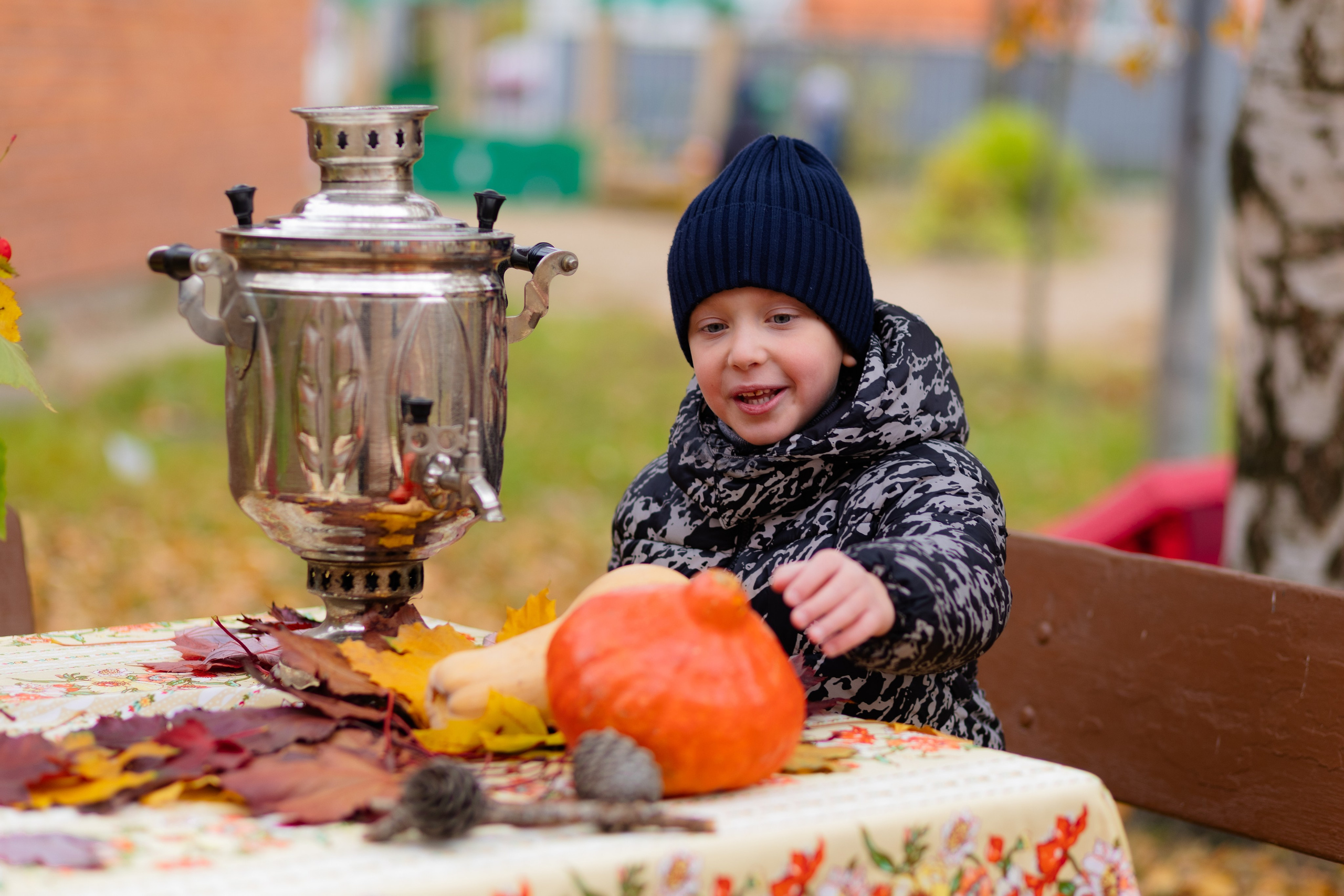 Осень в детском саду. Фотограф в Санкт-Петербурге Козырь Олеся