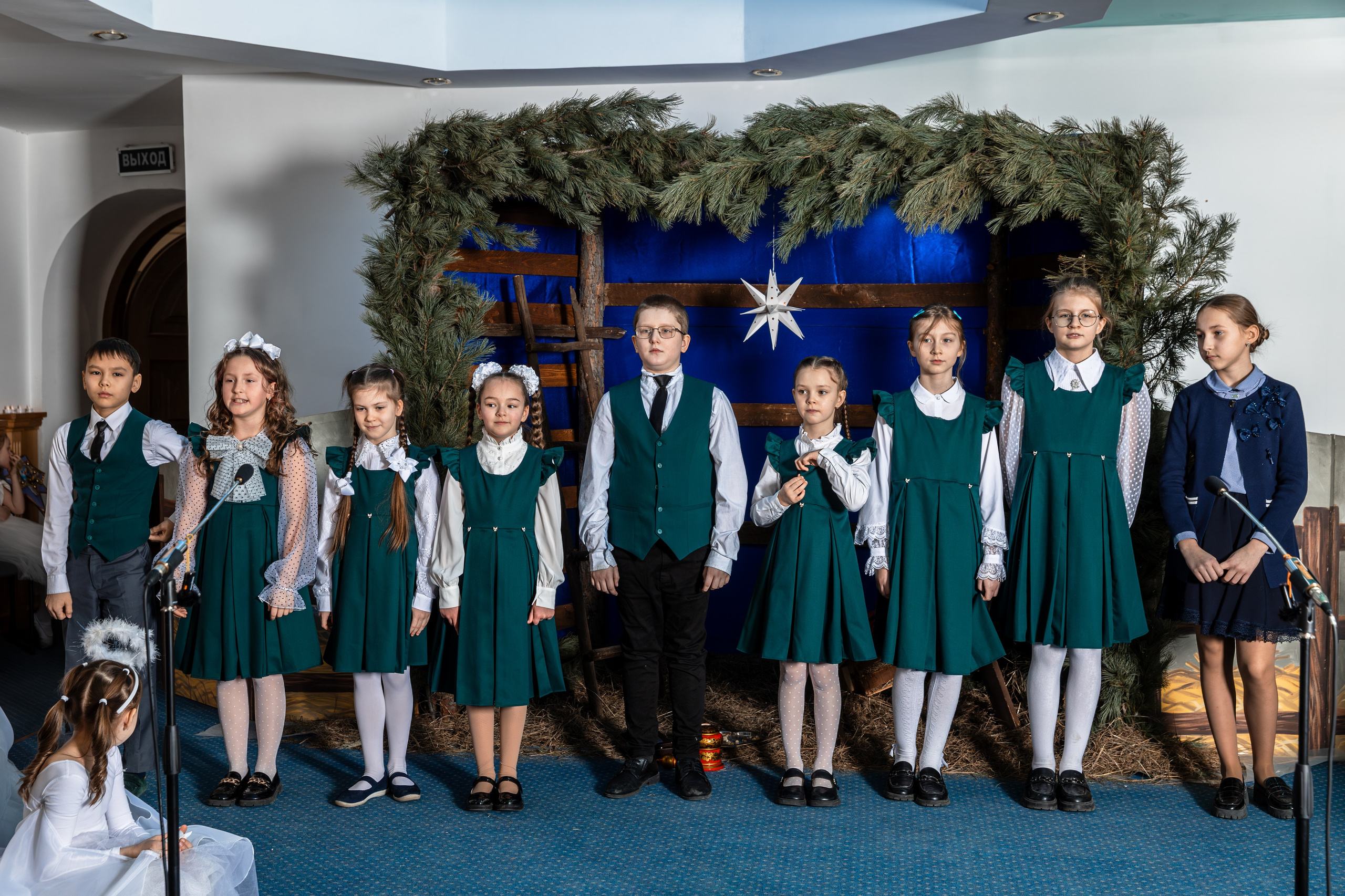 Рождество Воскресная школа 2025. Фотограф Таинств Крещение и Венчания г. Магадан Власова Ульяна
