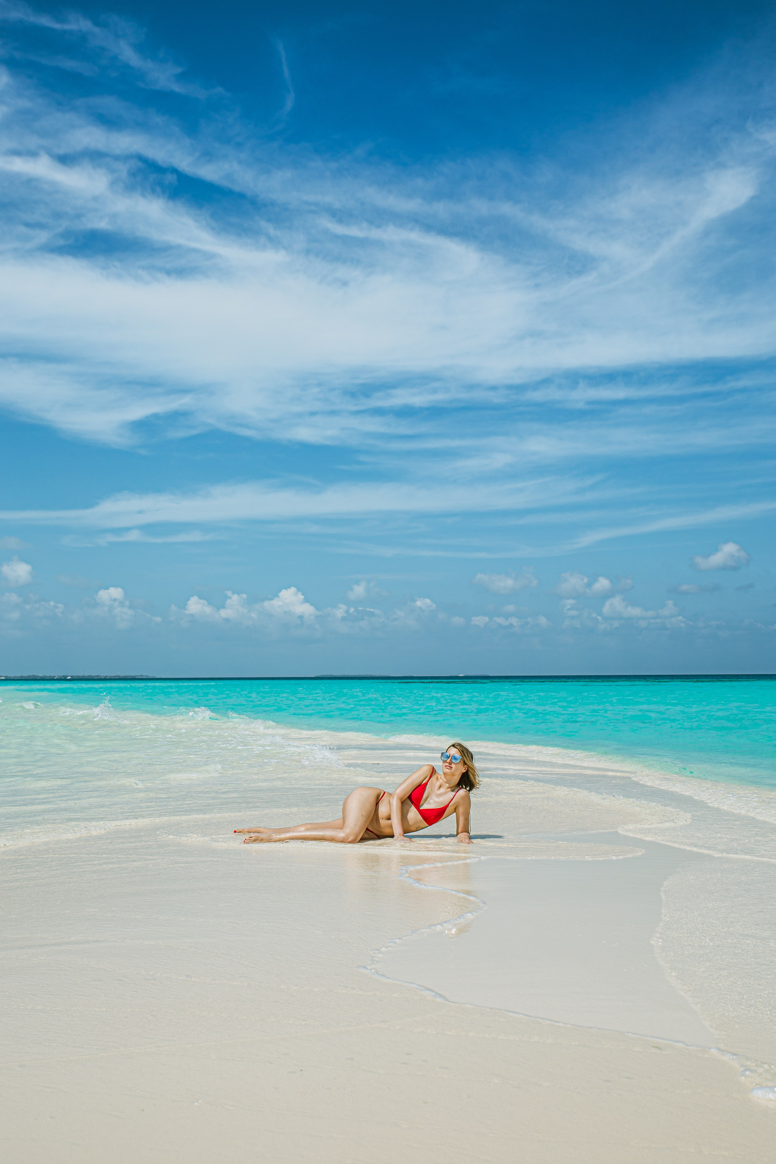 Portrait. Photographer in Maldives