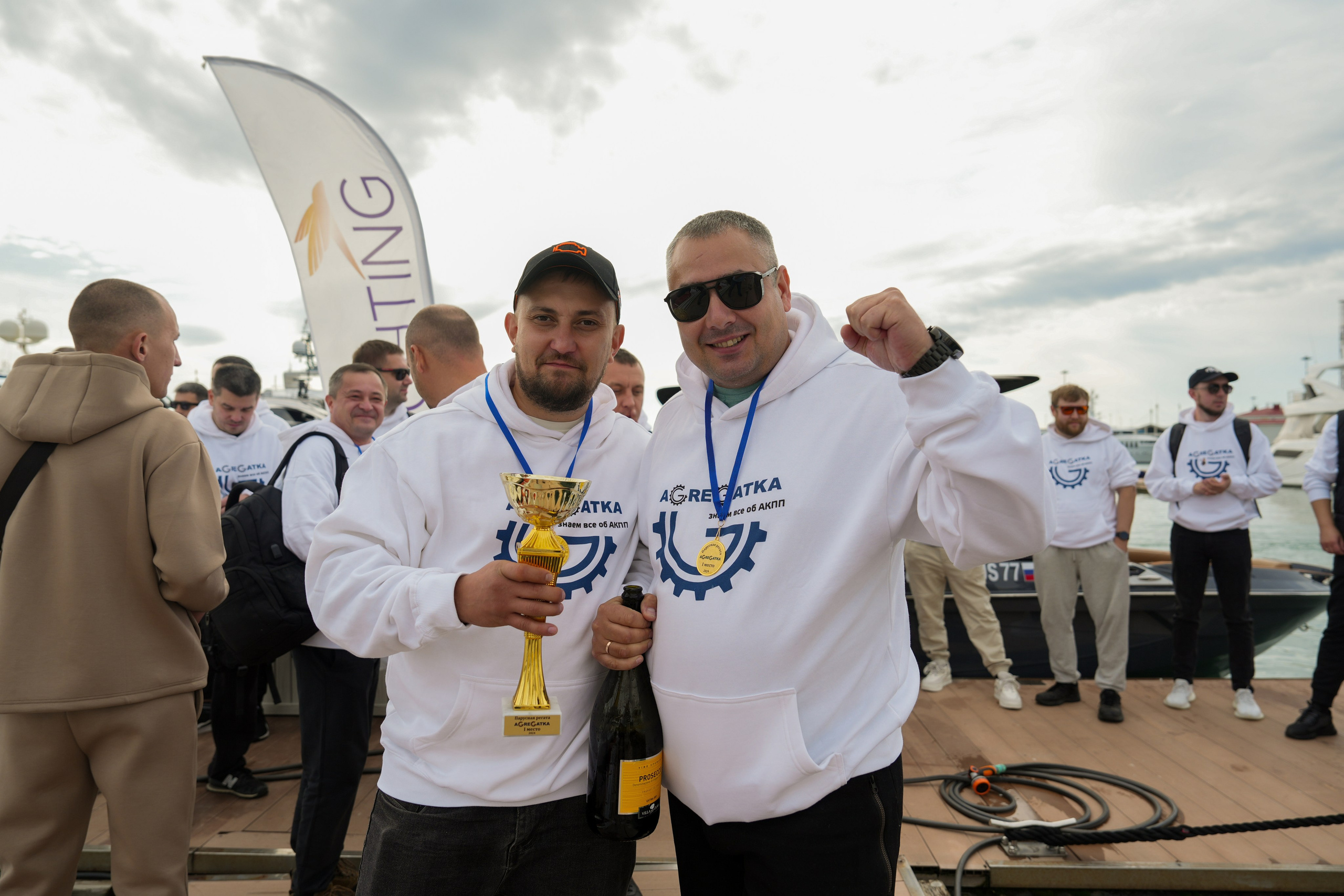 Яхтенная регата для компании Агрегатка. Репортажный фотограф в Красной Поляне и Сочи Павлюченко Екатерина