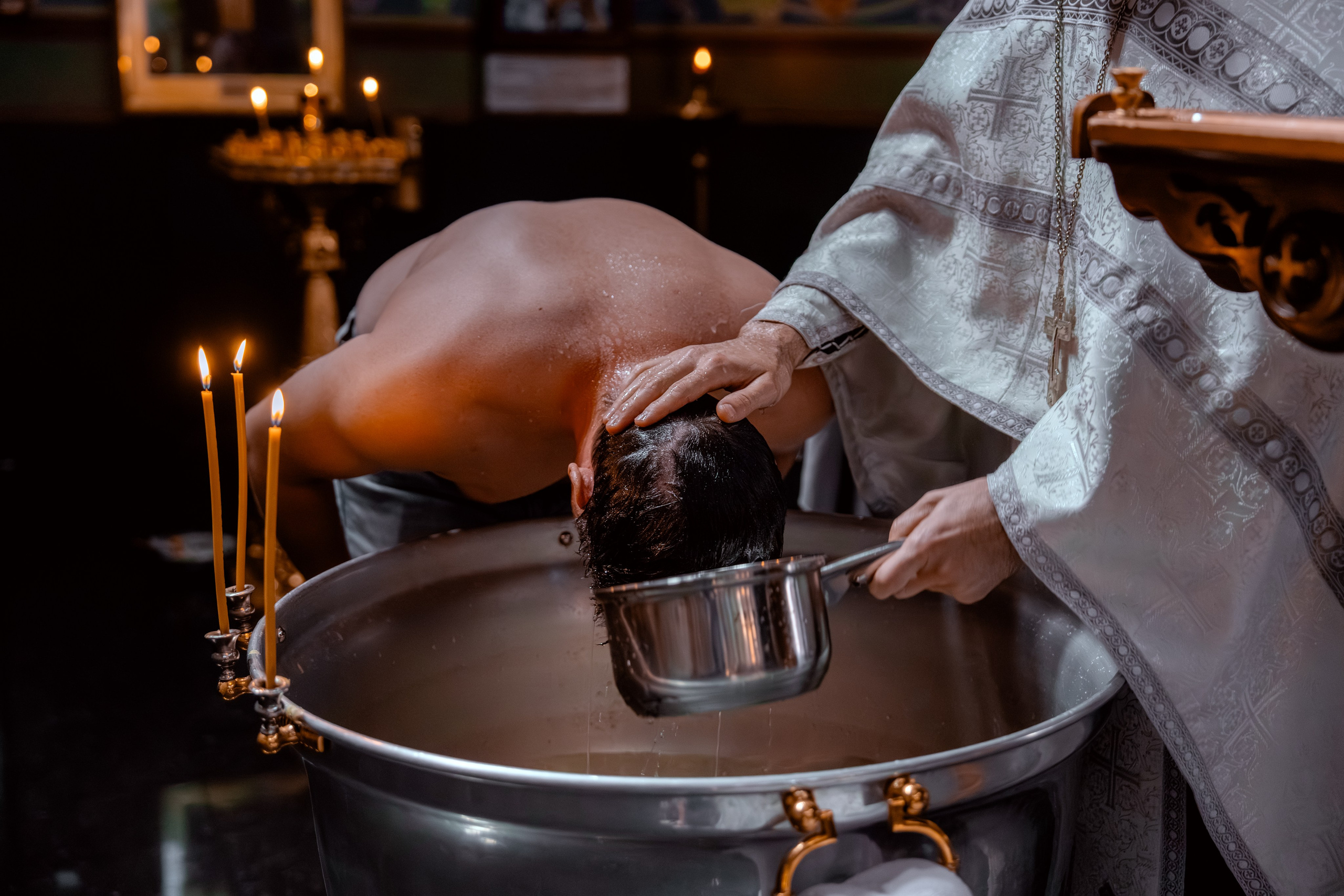Крещение Матвея. Репортажный фотограф в Красной Поляне и Сочи Павлюченко Екатерина