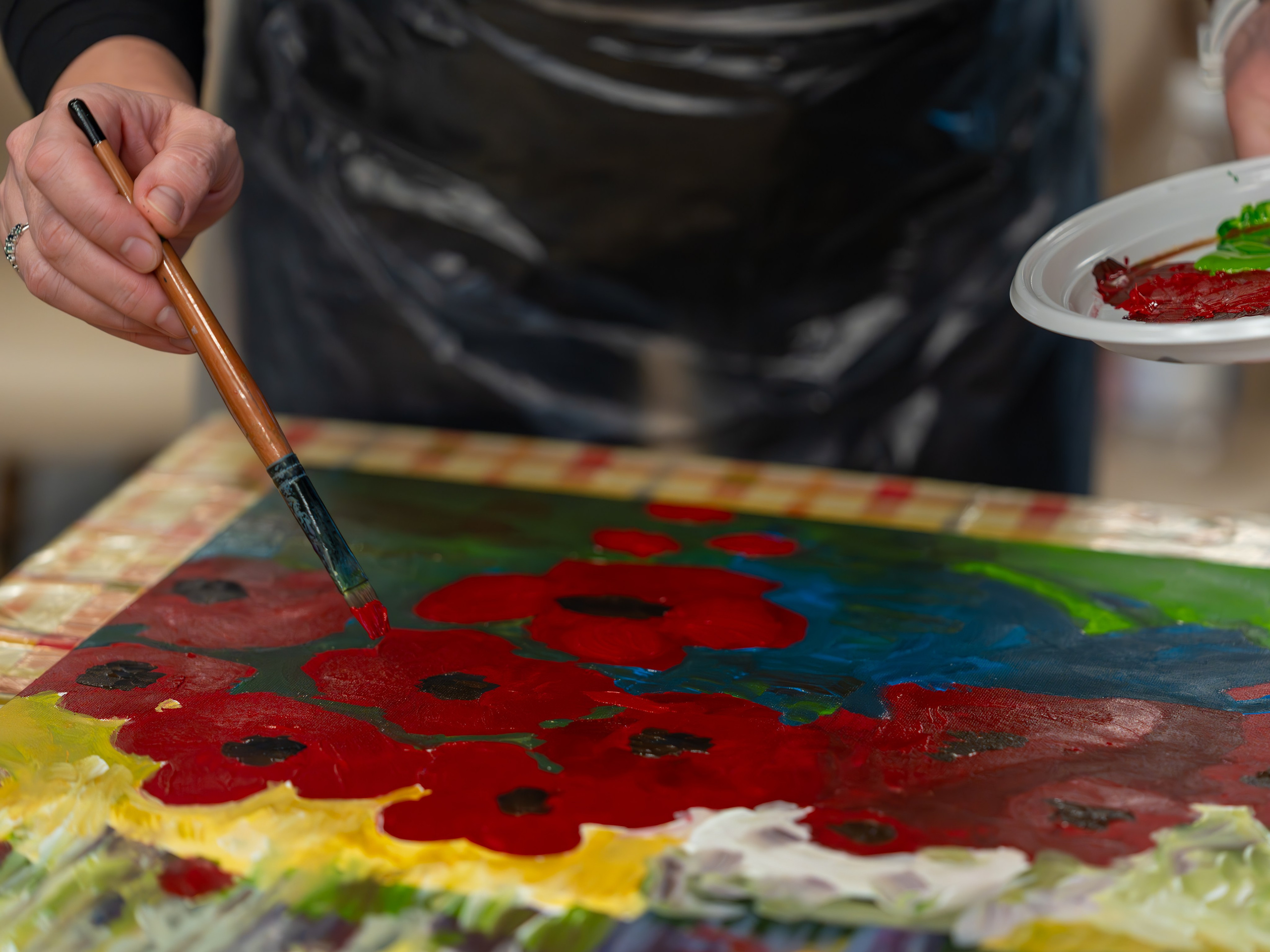 MICE мероприятие — мастер класс по акварели. Репортажный фотограф в Красной Поляне и Сочи Павлюченко Екатерина