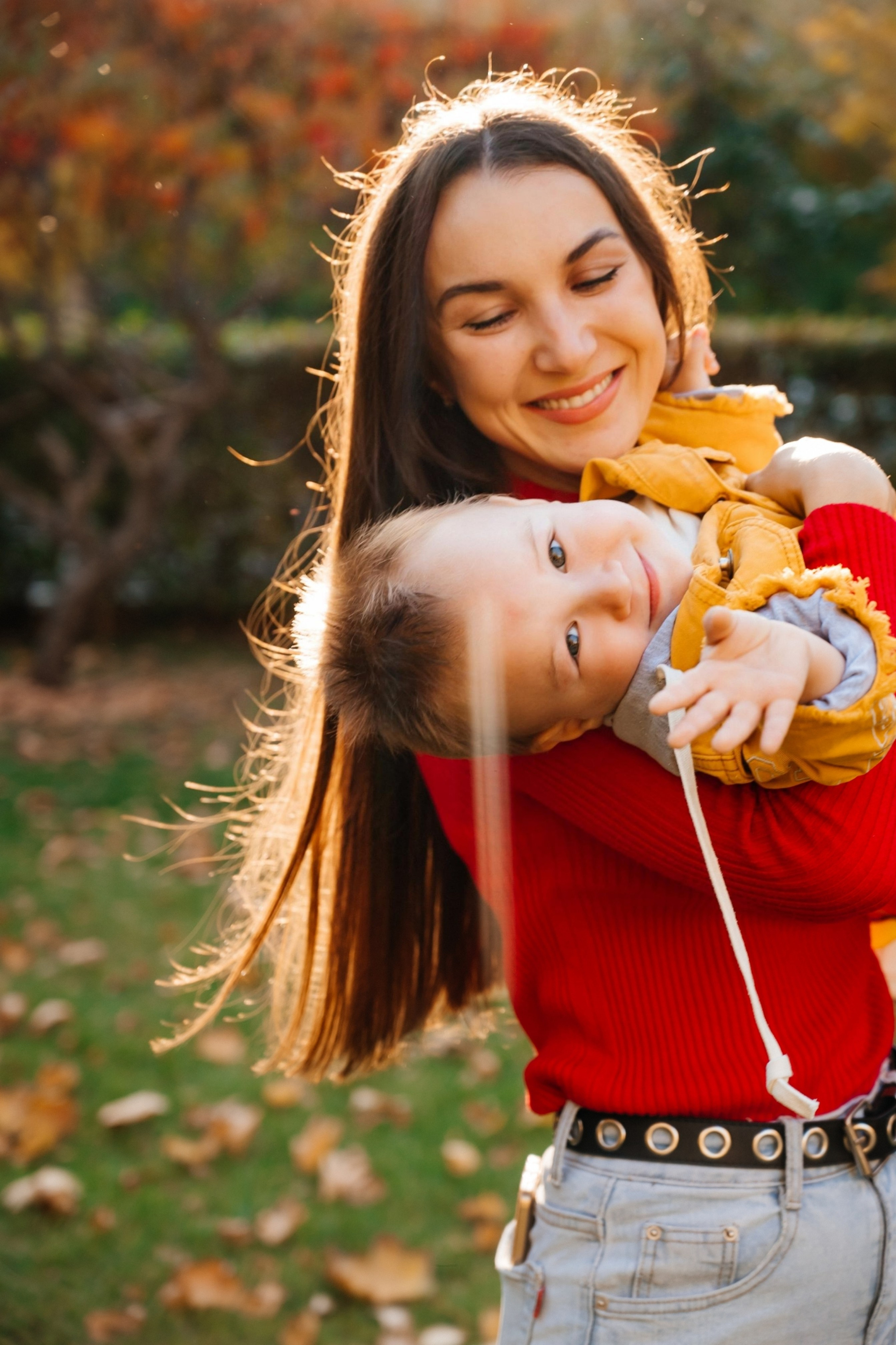 Осенью в парке. Семейный фотограф в Оренбурге Анна Рожкова