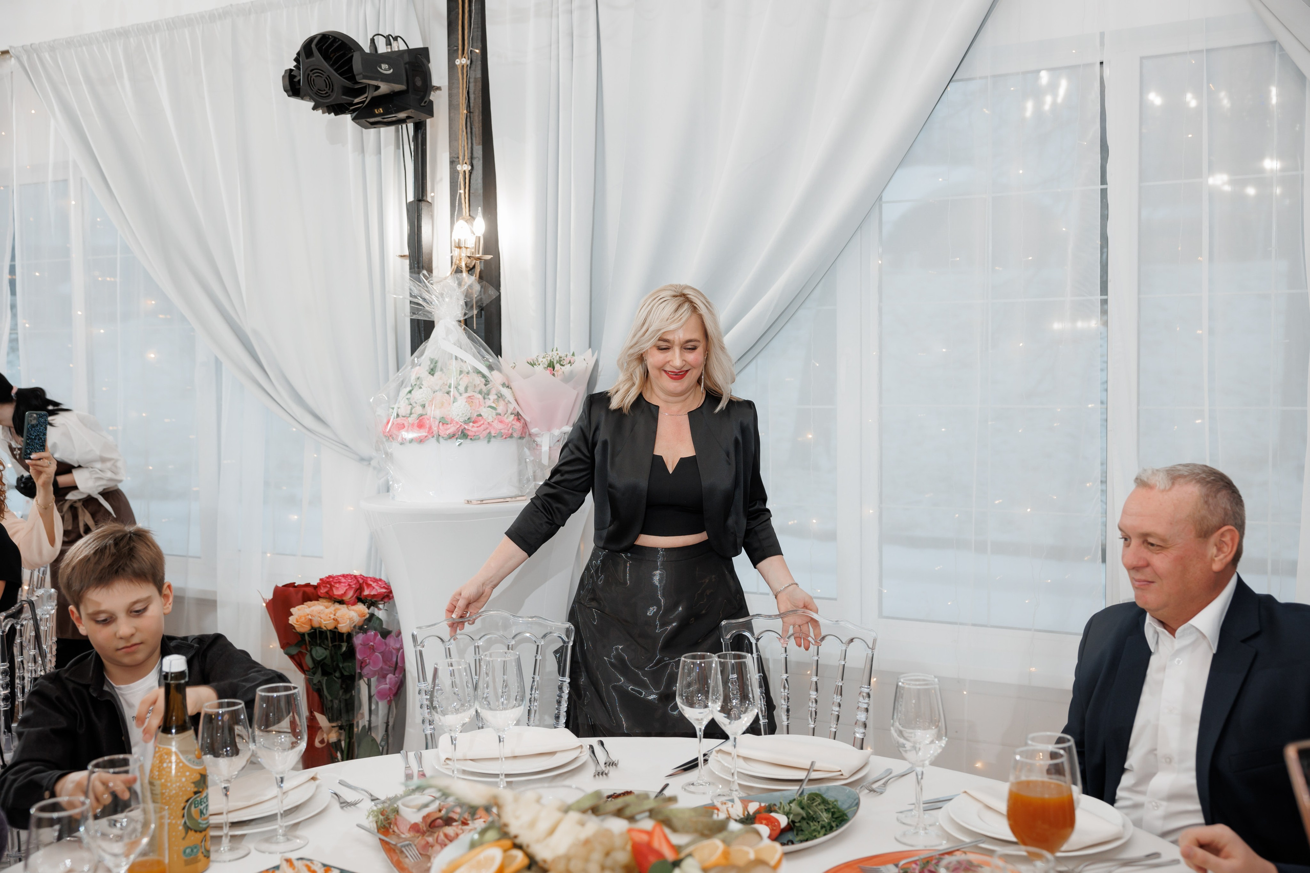 Юбилей, ресторан «Барский», усадьба «Гребнево». Свадебный и репортажный фотограф (Москва, Королев и другие)