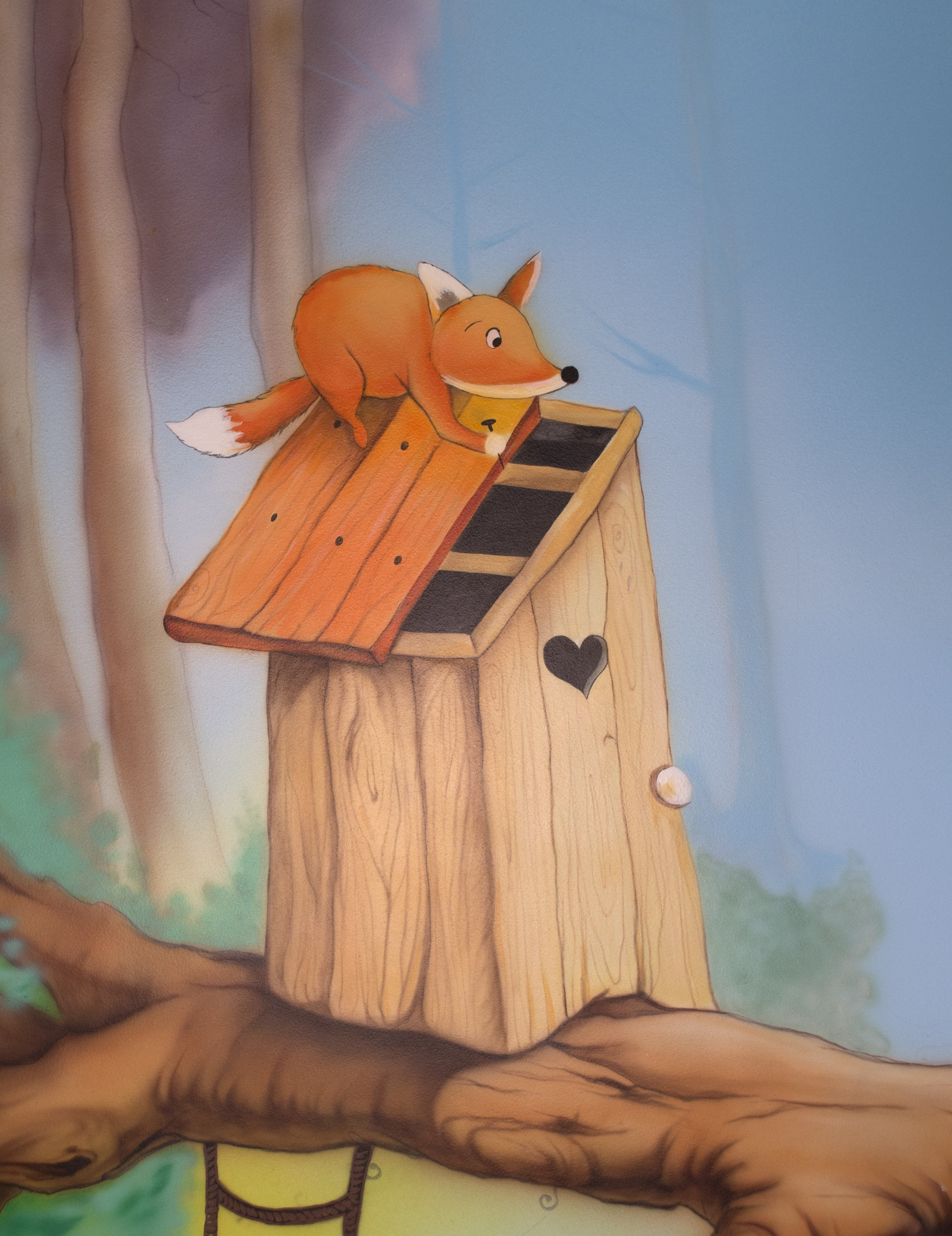 Роспись в детскую