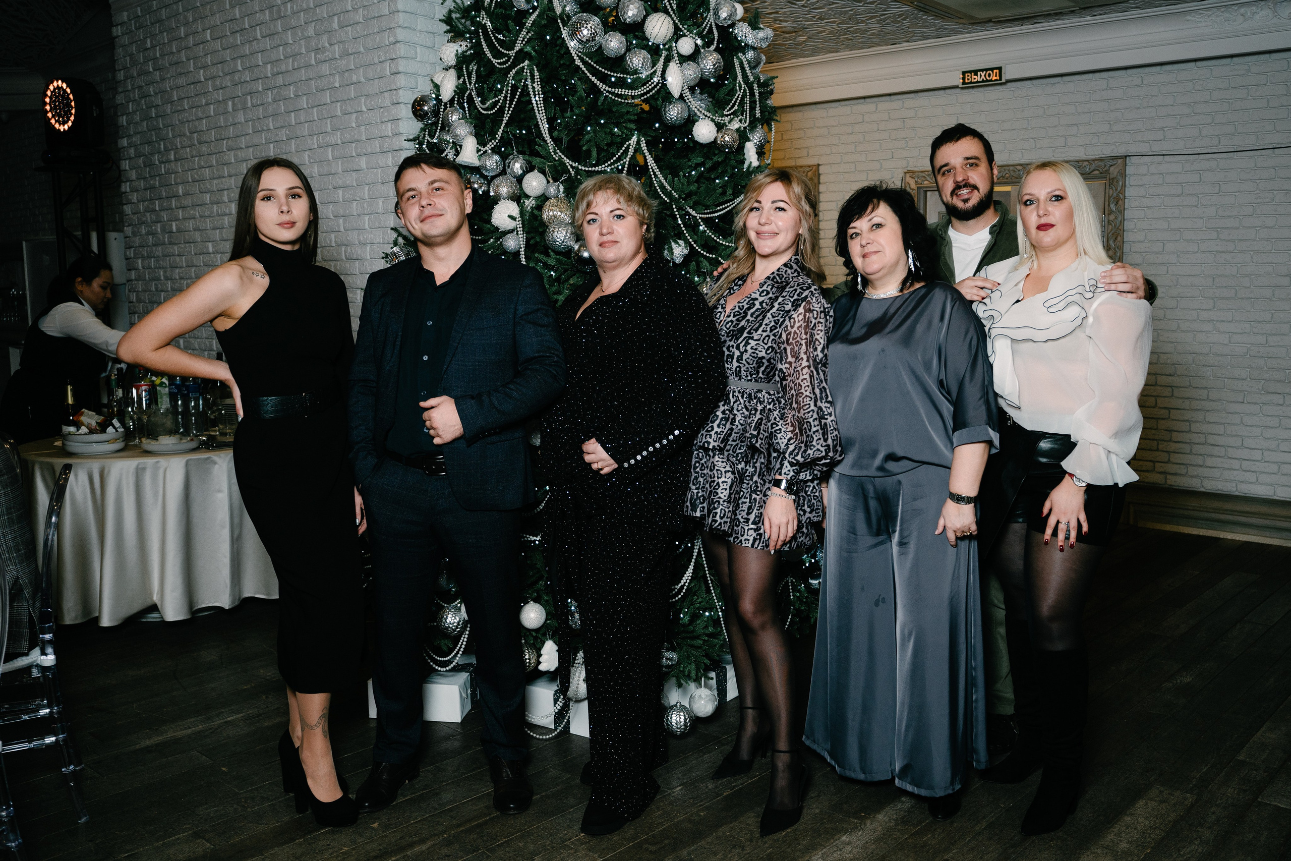 Новогодний вечер в Артисте. Свадебный и семейный фотограф в Воронеже Анастасия Бойко