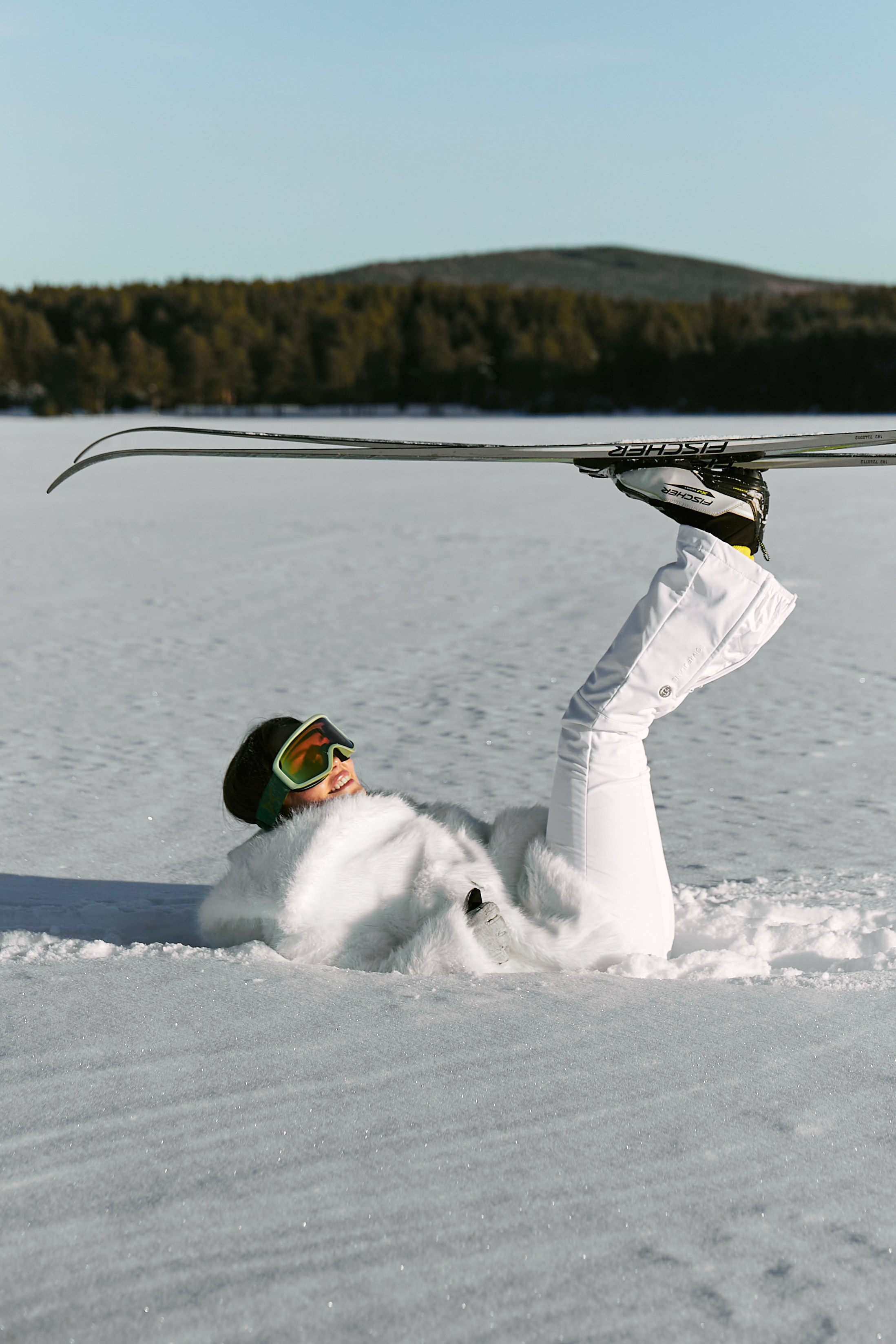 Лыжница. Александр и Евгения Фокины — фотограф Екатеринбург, Первоуральск