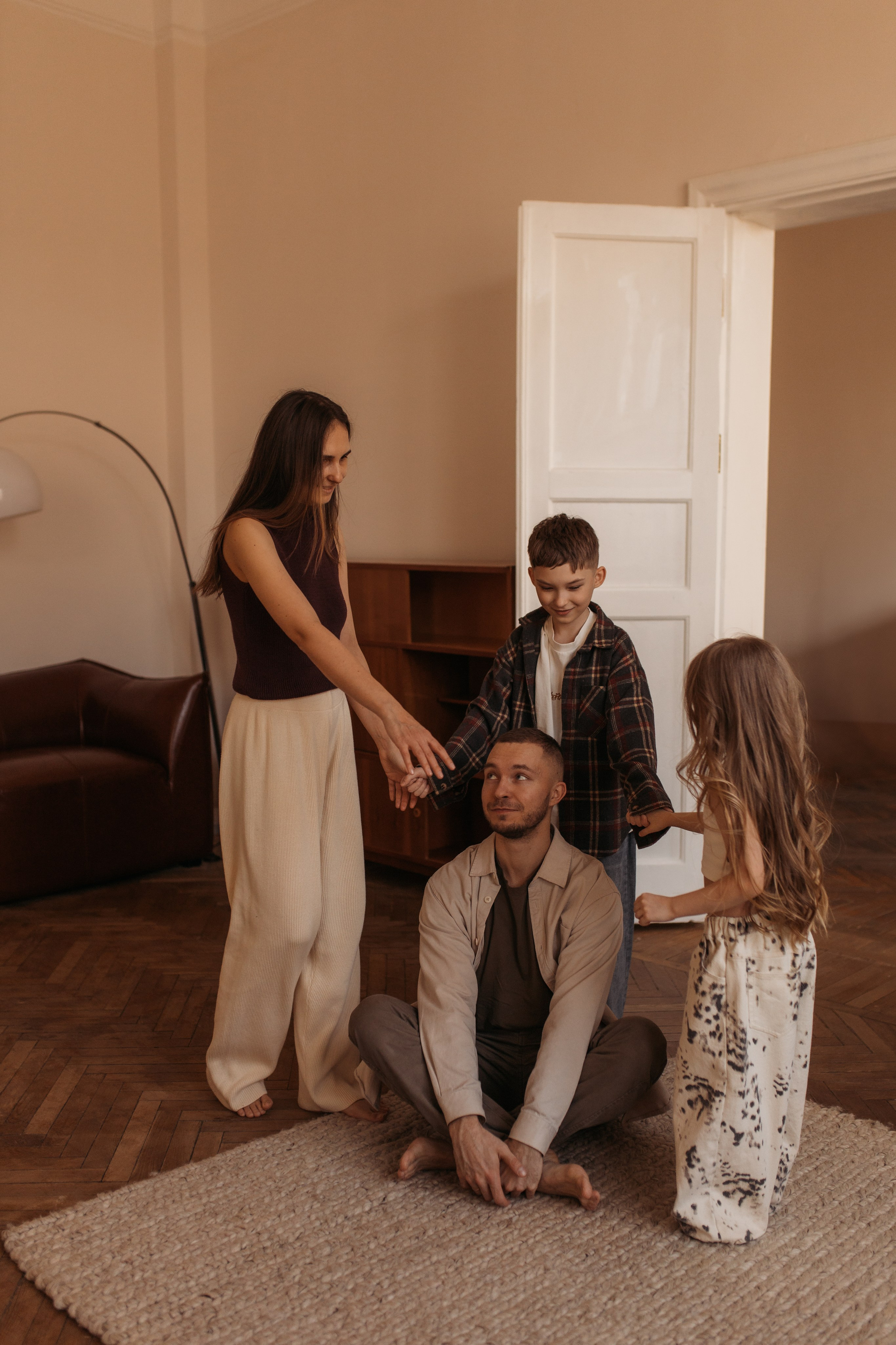 Настя, Сергей, Сава и Марьяна. Семейный и свадебный фотограф в Москве и Зеленограде Марина Малярова