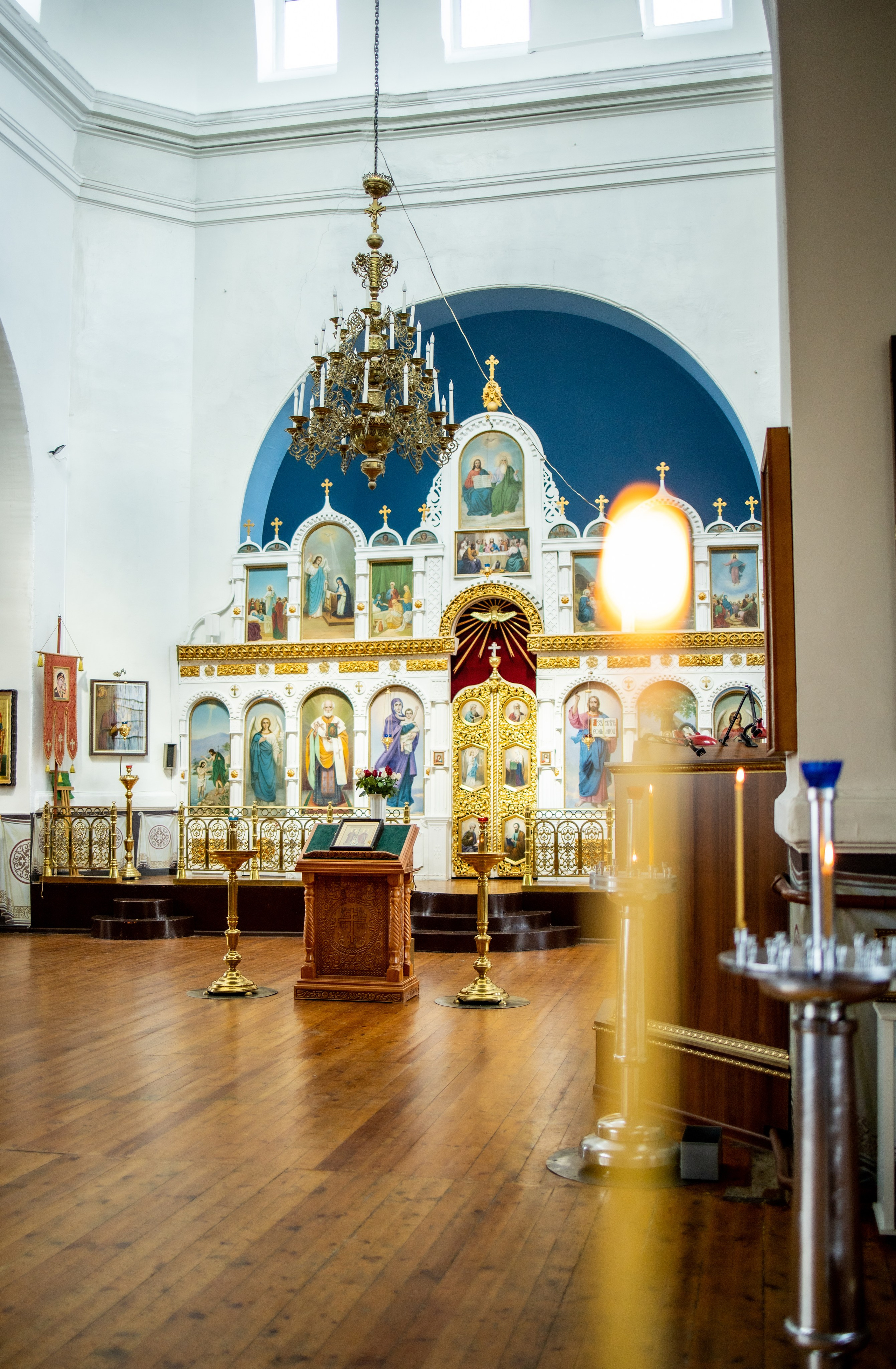 Таинство Крещения Евы, Арины и Дарьи. Фотограф Надежда Лукьянова