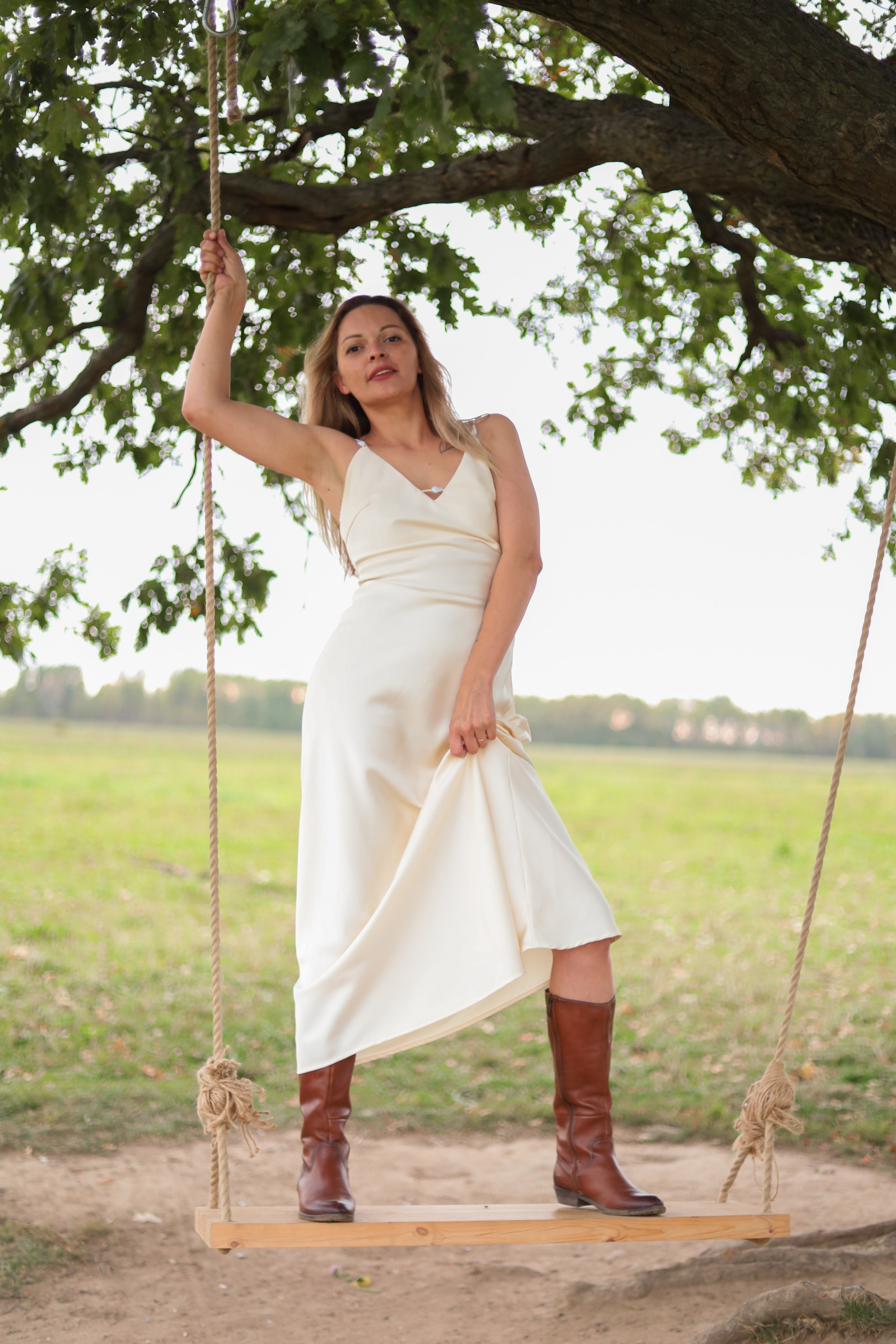 Женский портрет. Летний закат. Портфолио