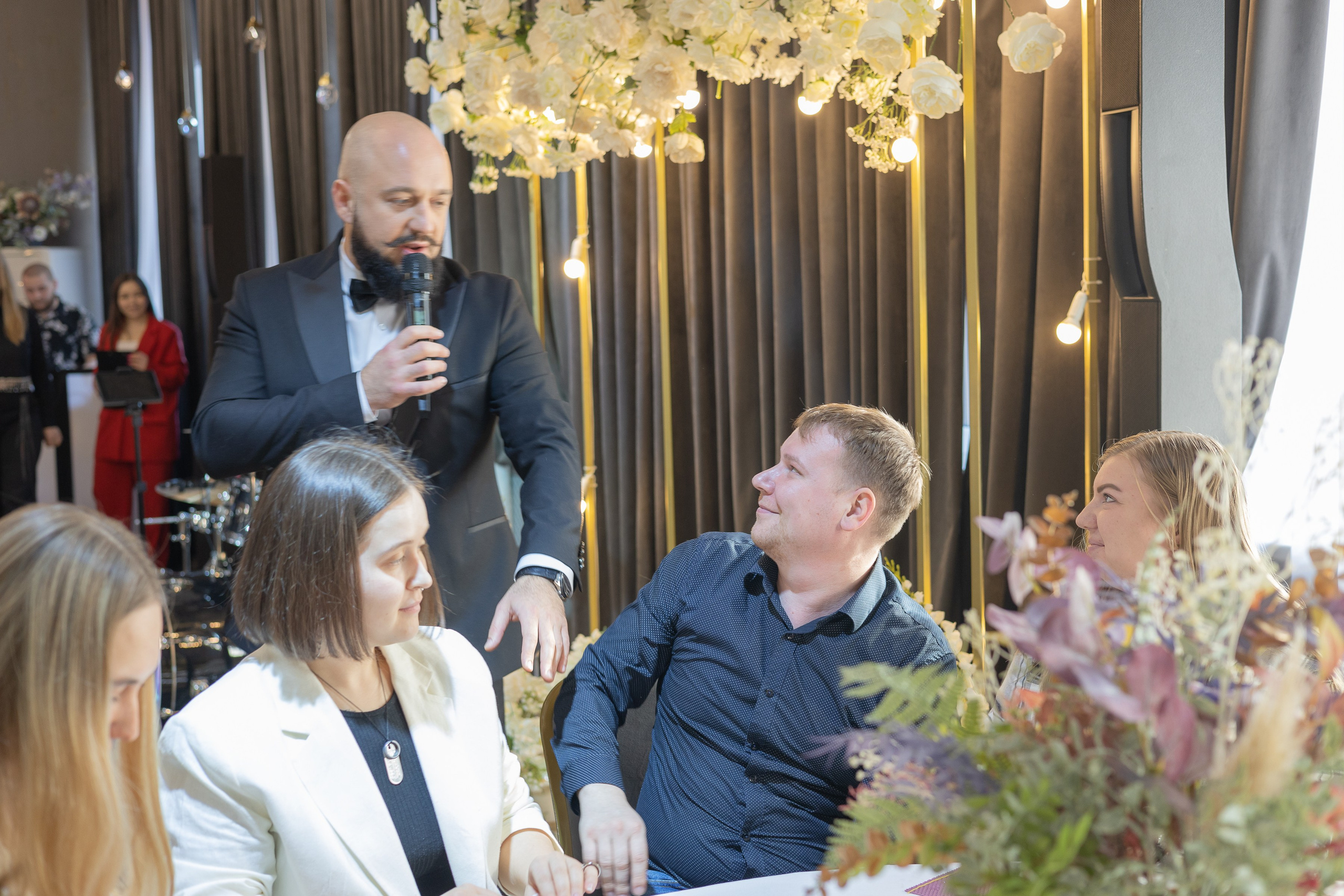 Свадебное чаепитие для молодоженов