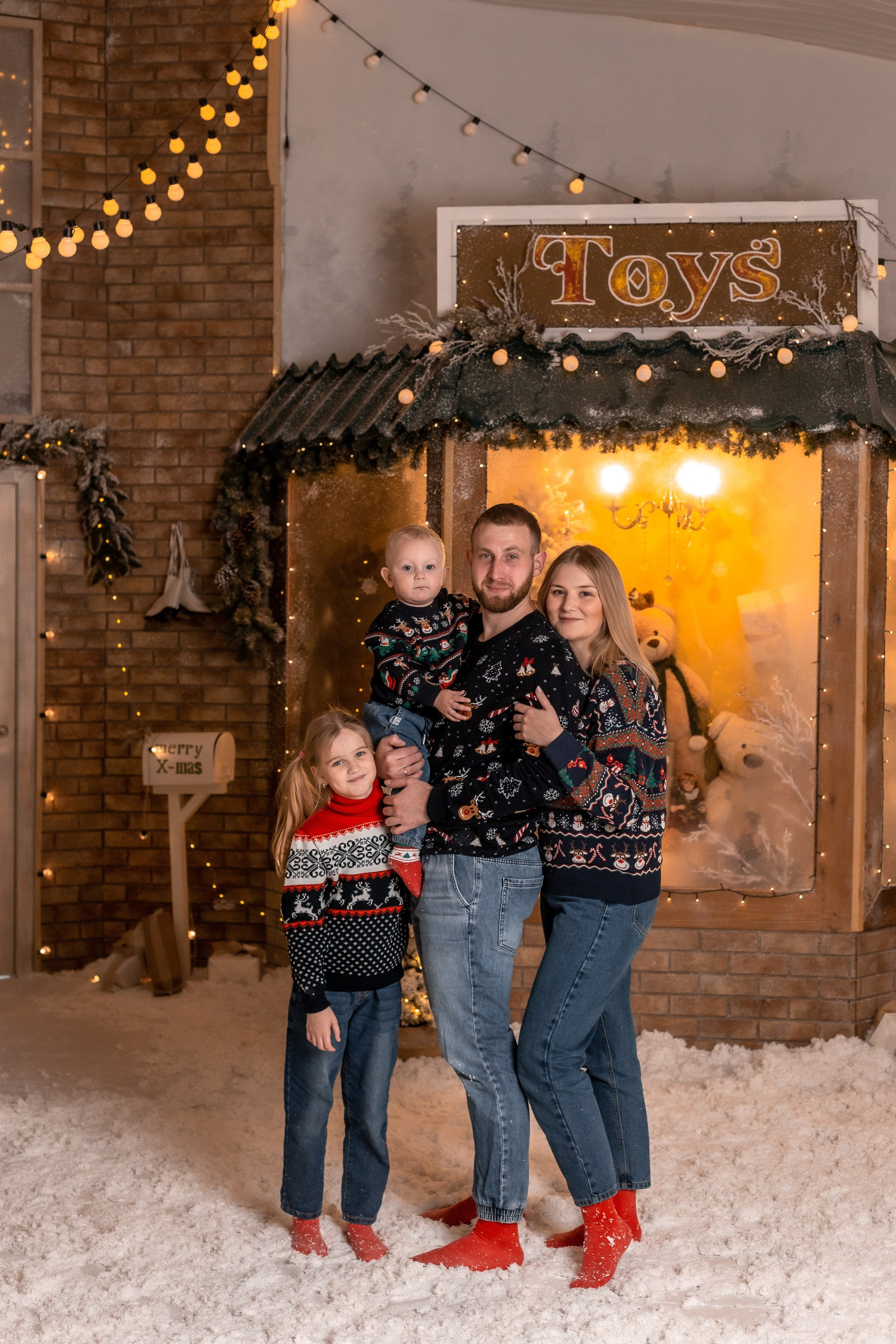 Новый год в Сказочном зале. Фотограф на первый годик, семейный и детский фотограф в Новосибирске