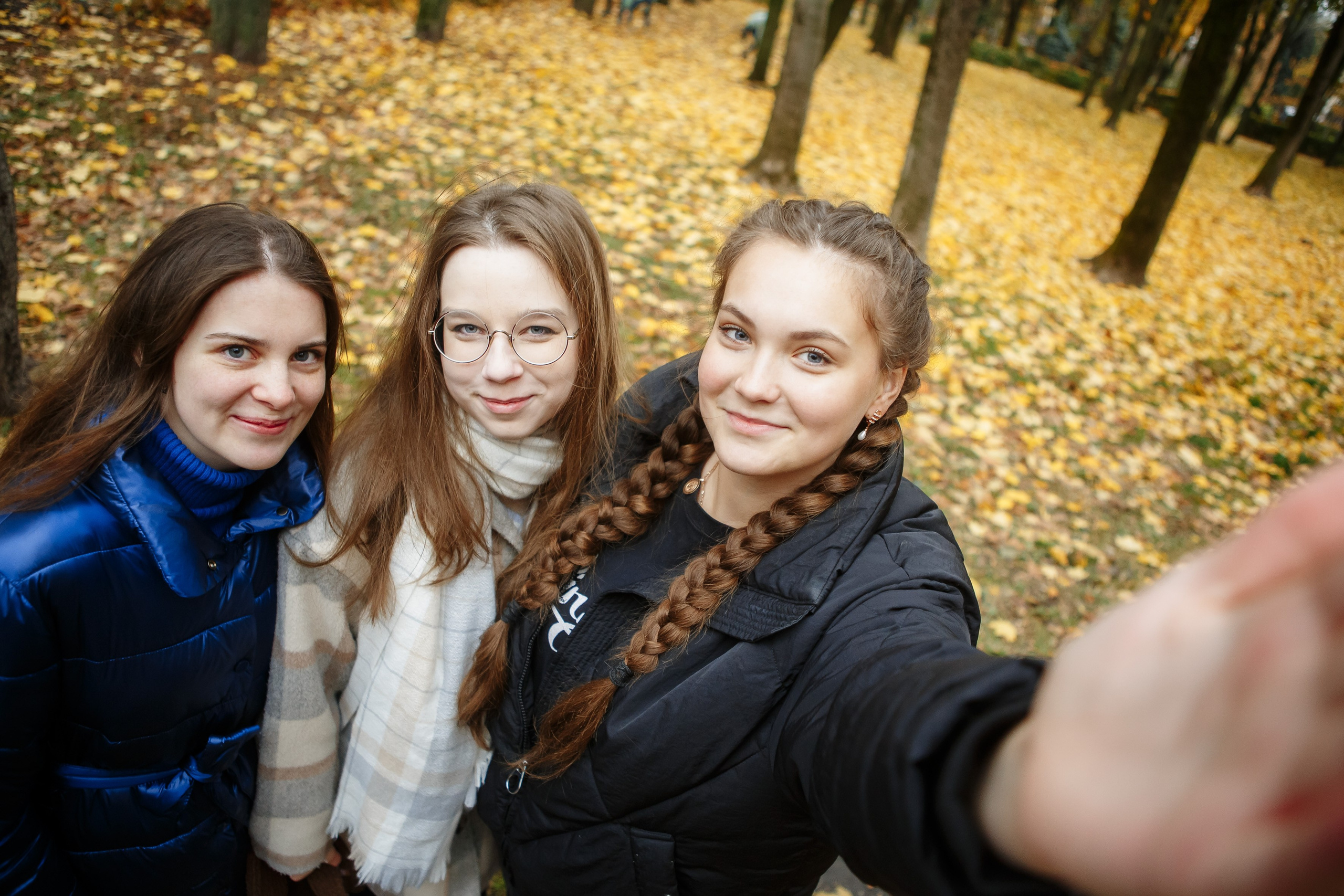 Осень Гимназия 12 11 В 2023 г. Свадебный и портретный Фотограф в Липецке Дмитрий Котюков
