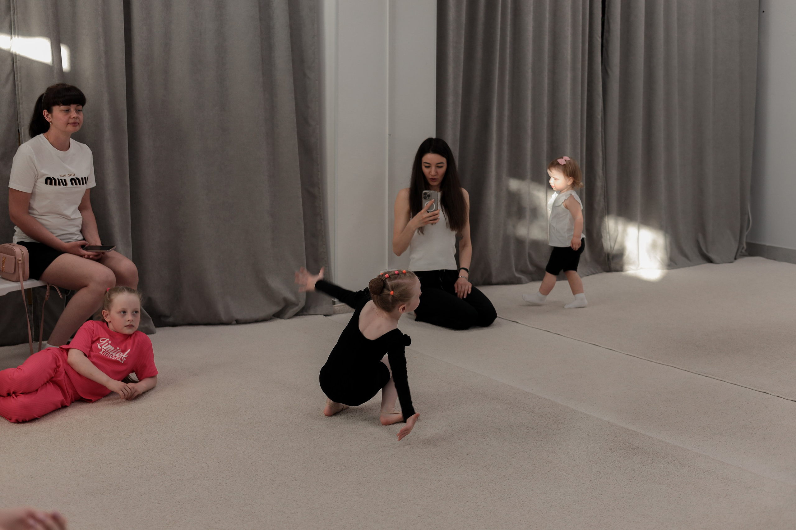 Открытый урок гимнастика. Фотограф Надршина Лилия