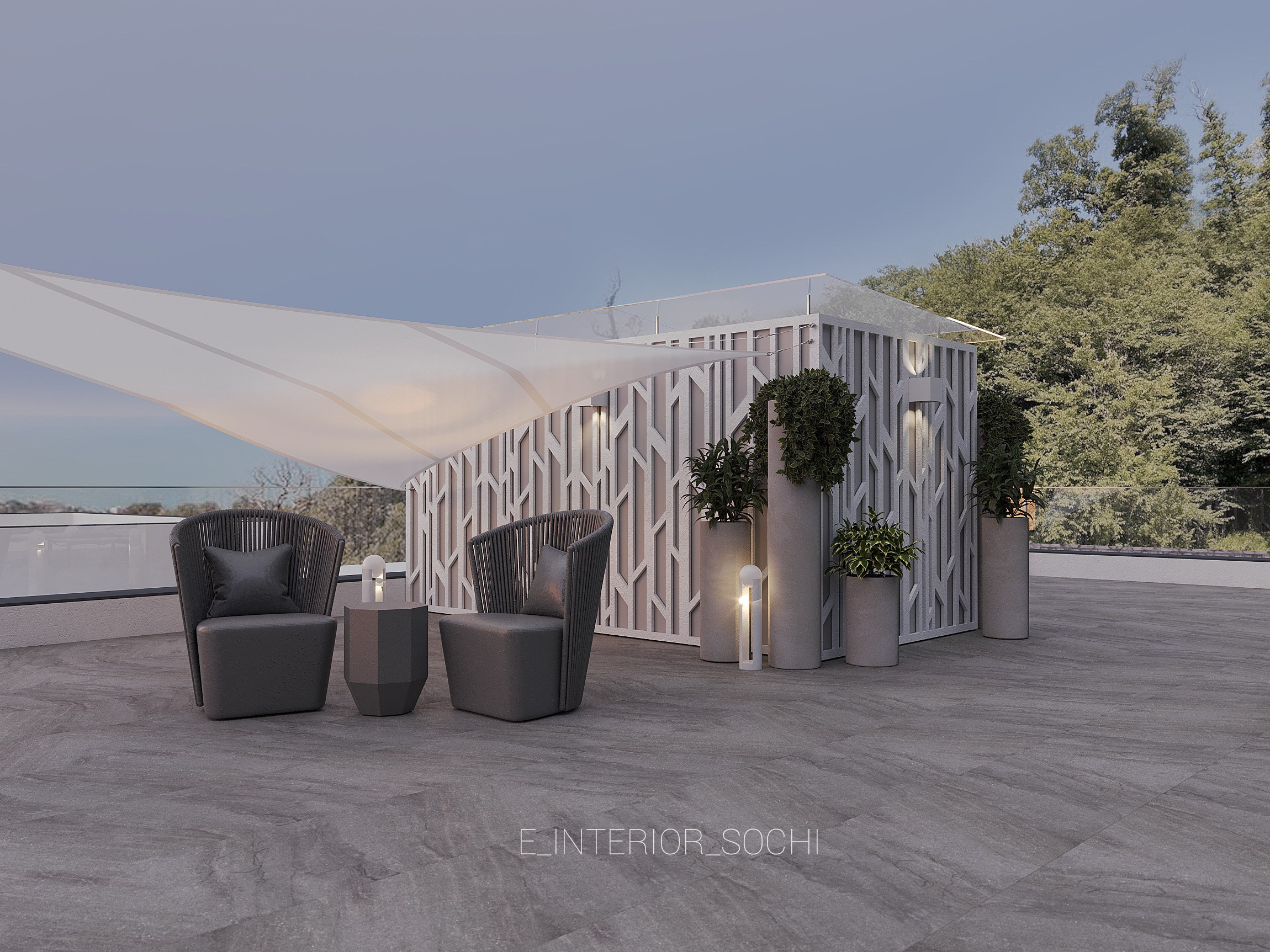 AIR_STONEWOOD. Дизайн интерьера Евгения Тисленко