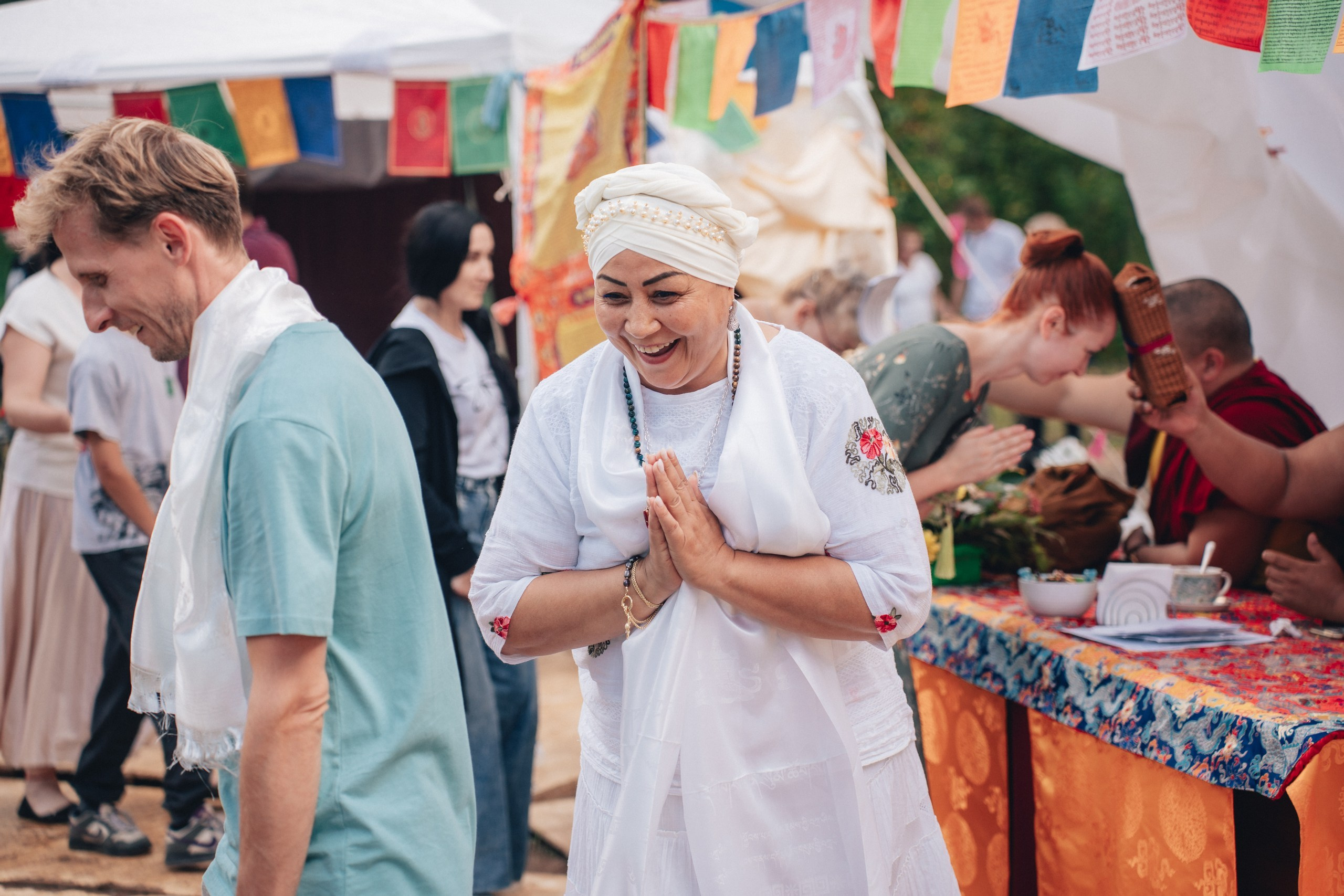 Фоторепортаж открытия буддийской ступы Примирения в с. Погатиха Нижегородской области. Фотограф в Москве