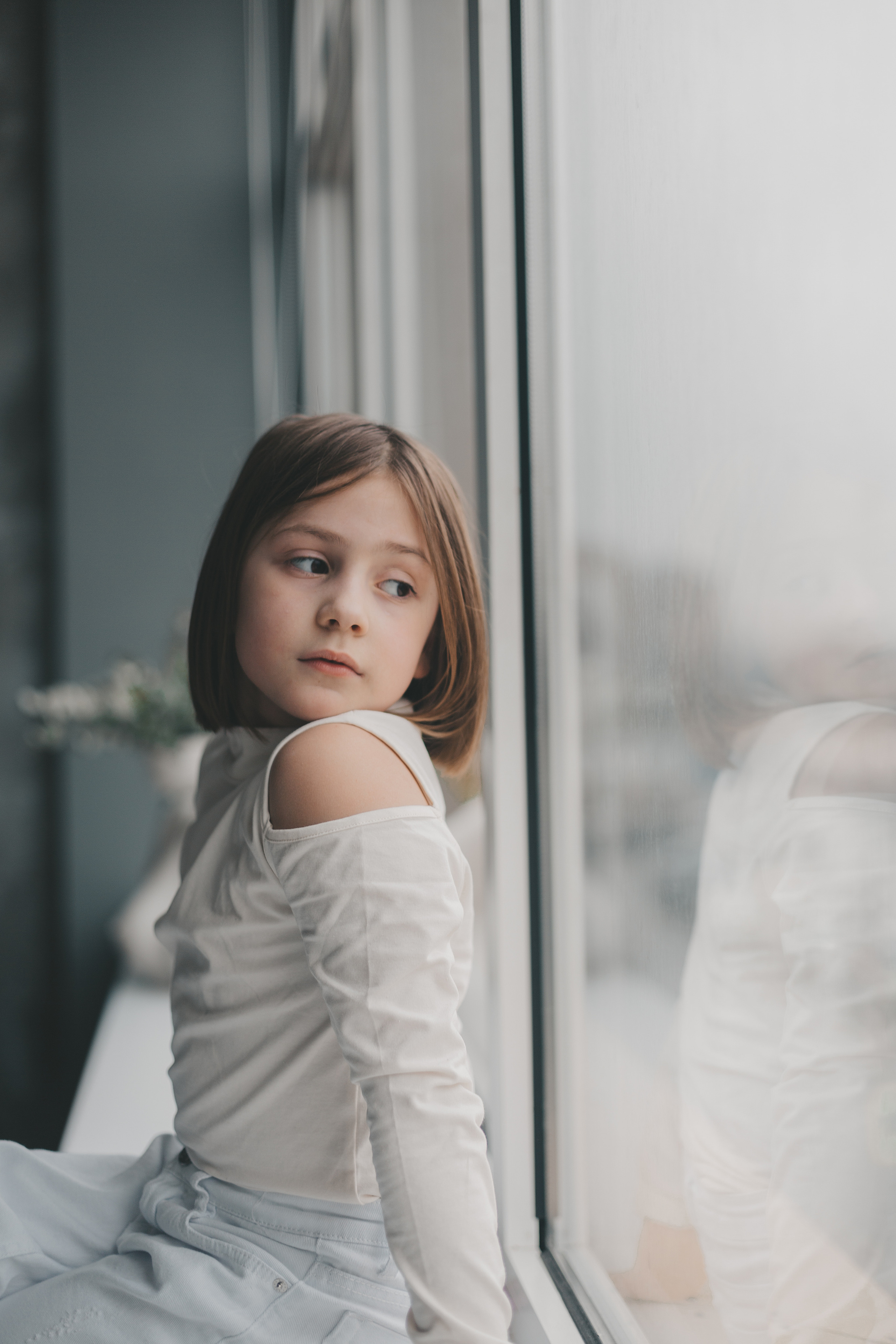 Большая семья в фотостудии. Фотограф Андреева Юлия. Москва