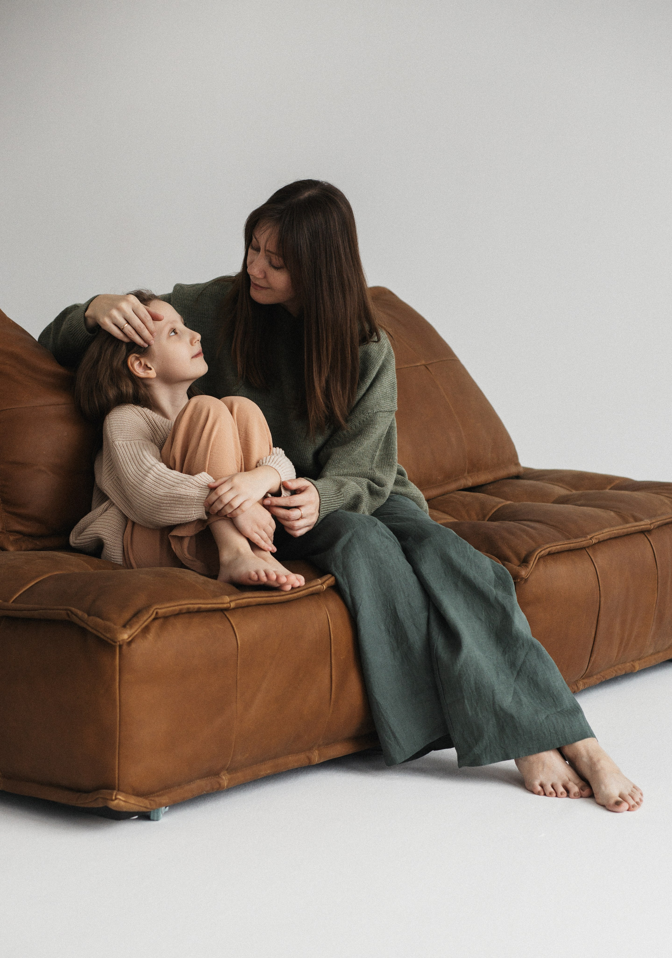 Семейная съёмка в студии, Москва. Портретный и семейный фотограф в Москве Мария Рослякова