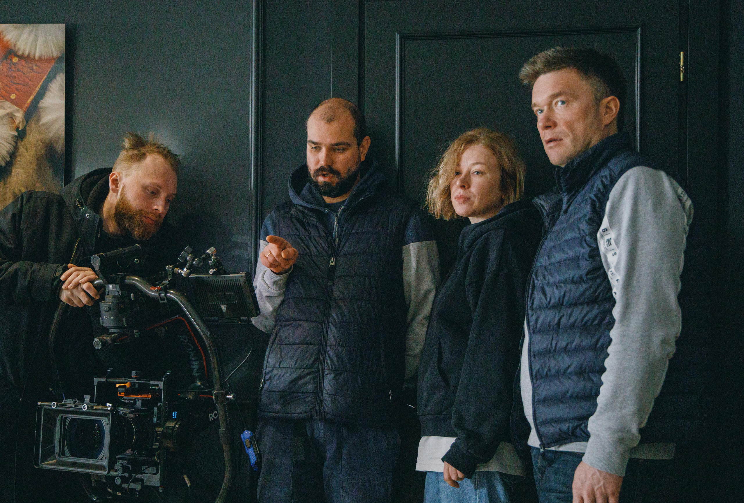 Бэкстейдж съемок т/ф «Оборотень» реж А.Курбатова. Портретный фотограф в Санкт-Петербурге Оксана Ивлева