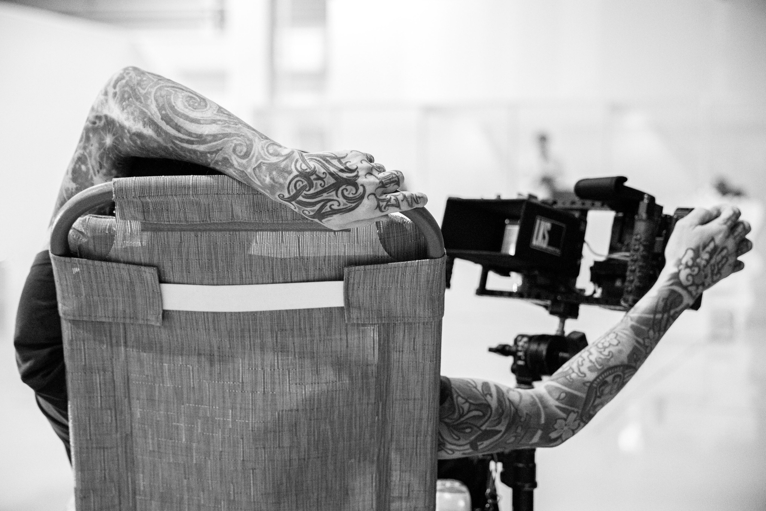 Бэкстейдж съемок т/ф «Оборотень» реж А.Курбатова. Портретный фотограф в Санкт-Петербурге Оксана Ивлева