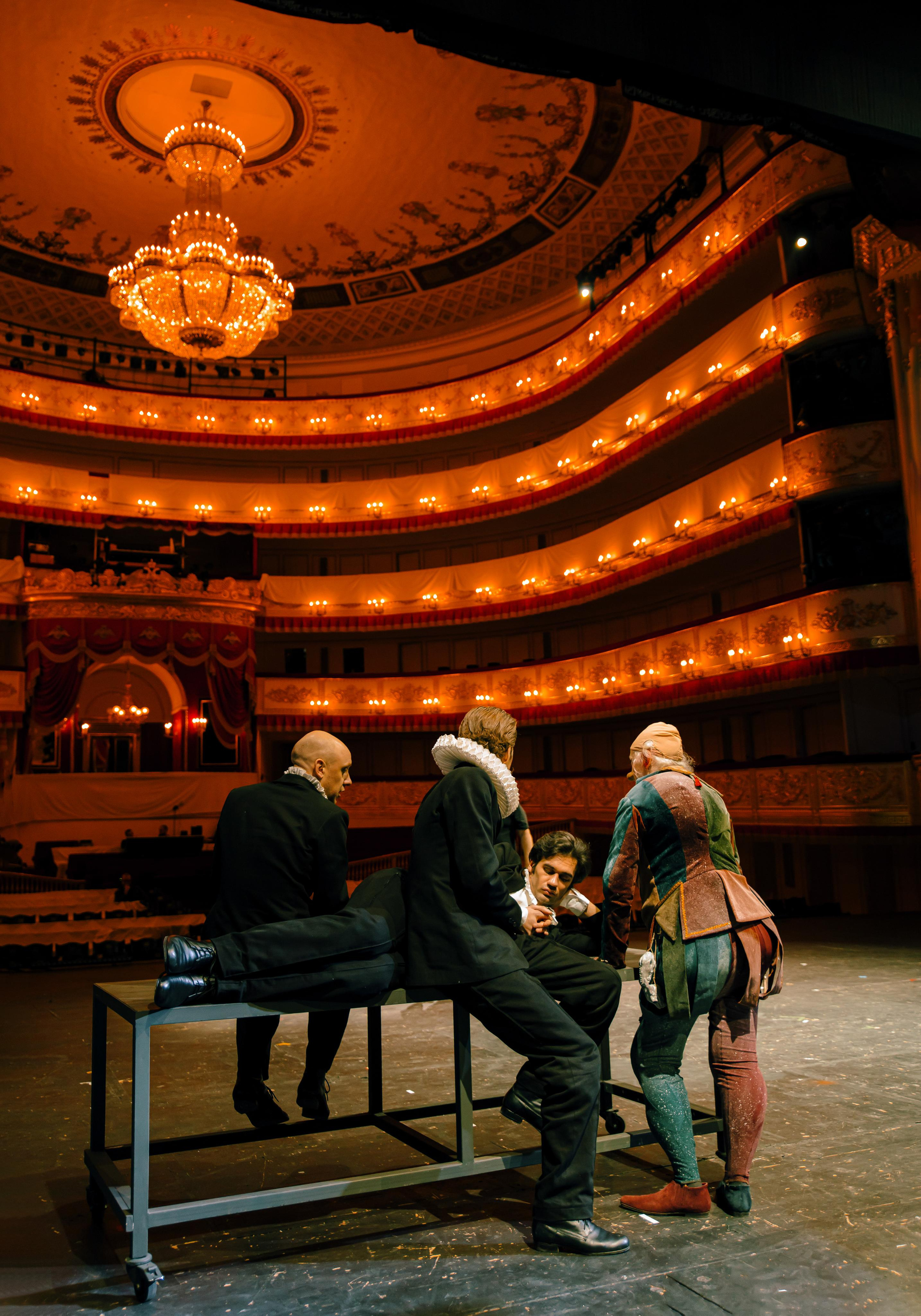 Репетиция спектакля «Отелло» в Александринском театре. Портретный фотограф в Санкт-Петербурге Оксана Ивлева