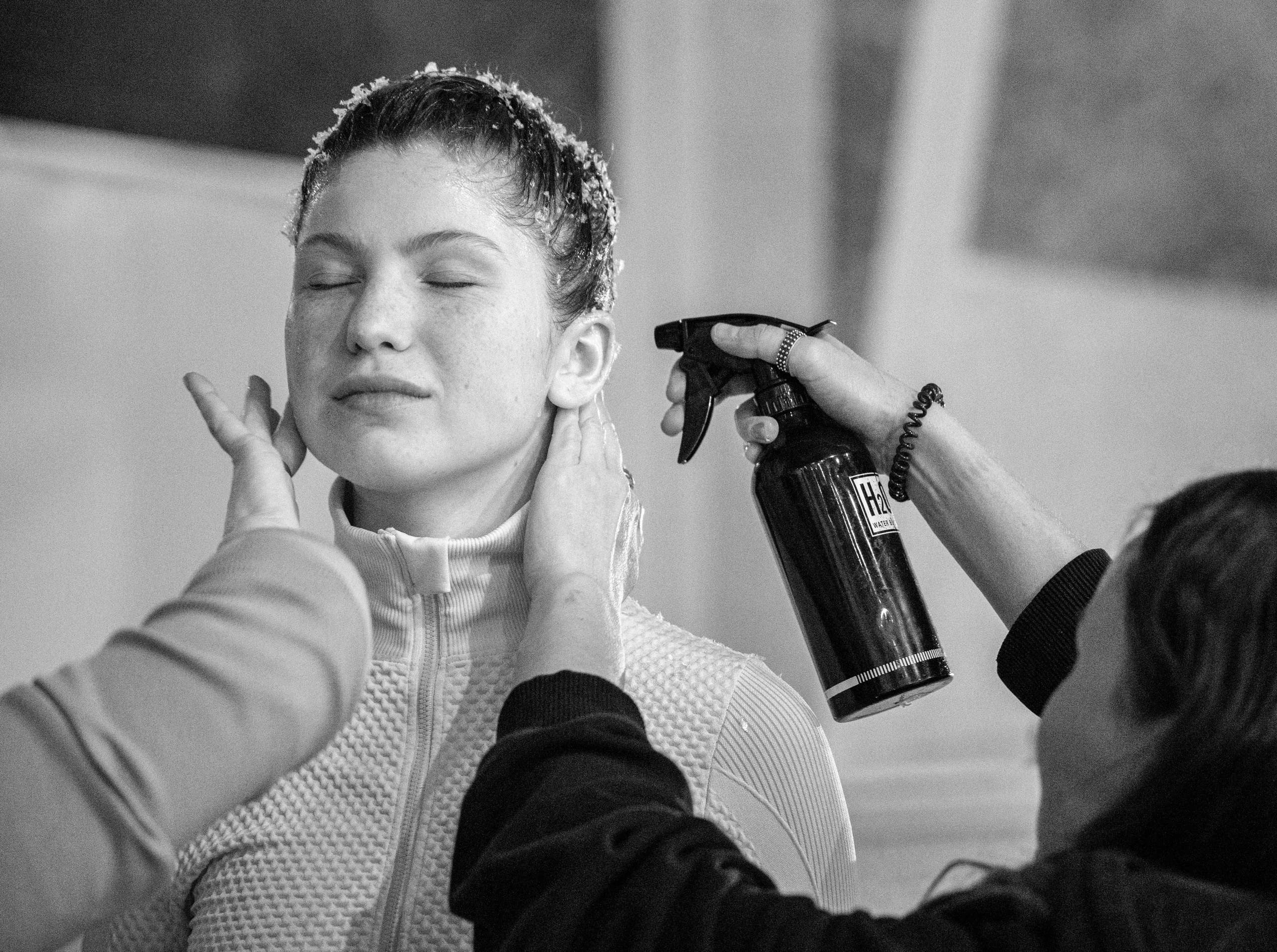 Бэкстейдж съемок т/ф «Оборотень» реж А.Курбатова. Портретный фотограф в Санкт-Петербурге Оксана Ивлева