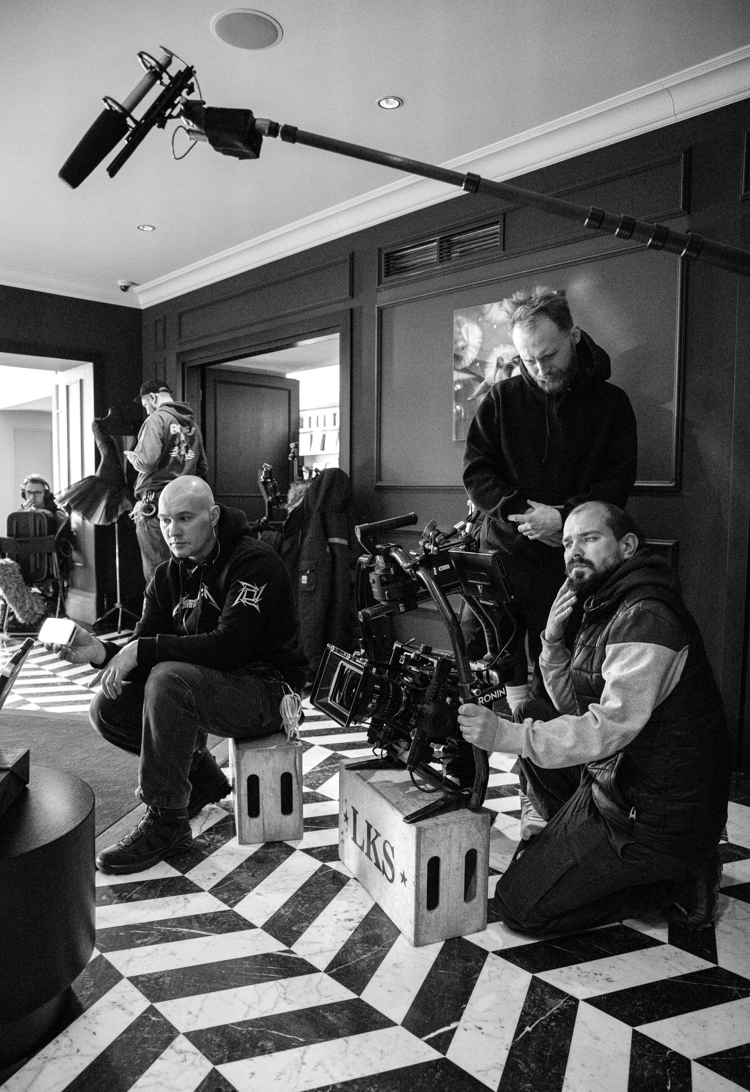 Бэкстейдж съемок т/ф «Оборотень» реж А.Курбатова. Портретный фотограф в Санкт-Петербурге Оксана Ивлева