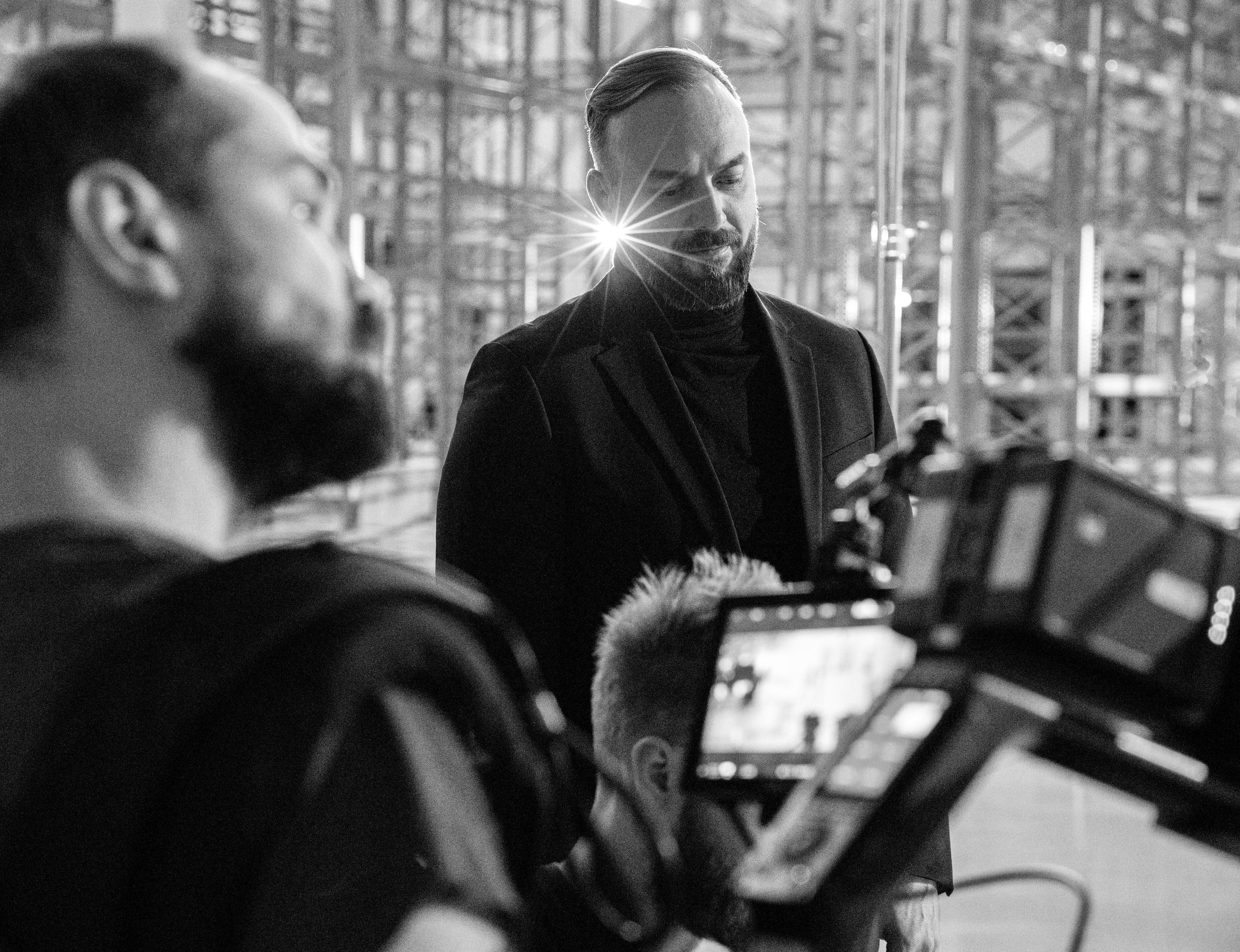 Бэкстейдж съемок т/ф «Оборотень» реж А.Курбатова. Портретный фотограф в Санкт-Петербурге Оксана Ивлева