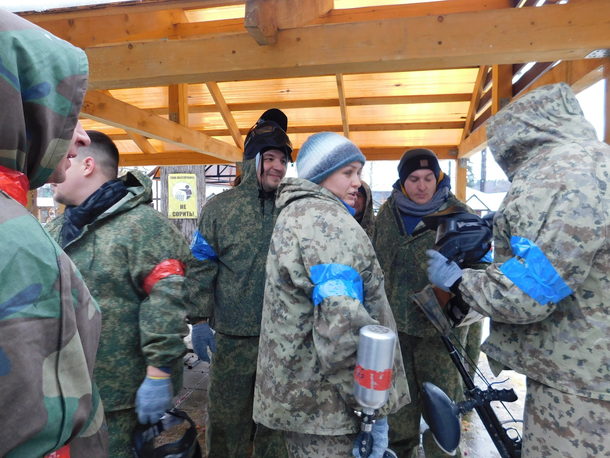 Пейнтбол + шашлычки | 23.02.2020. Галерея Фантим