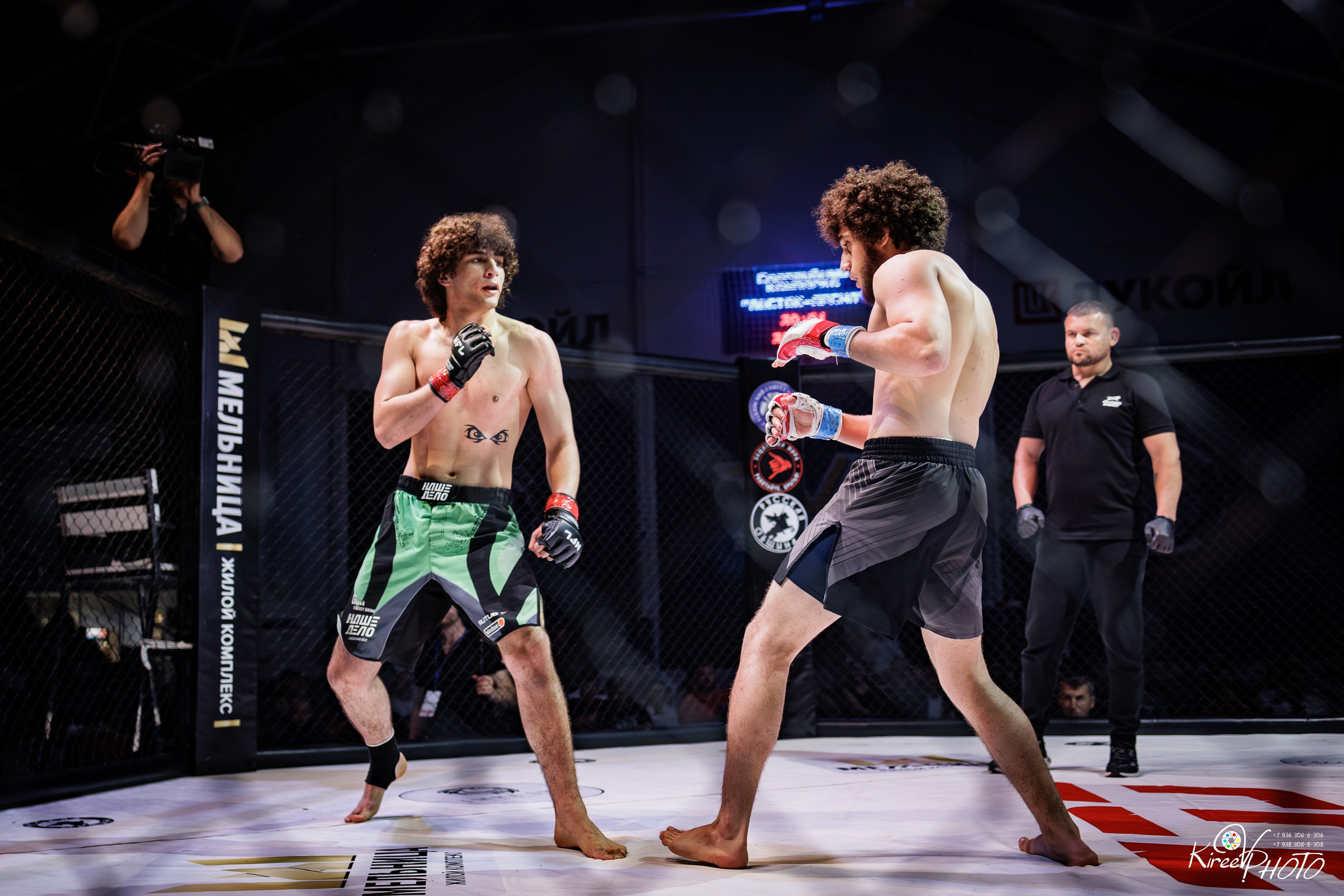 Бой Вирабян Давид Дафаров Ринат ССЕ 2 турнир по MMA