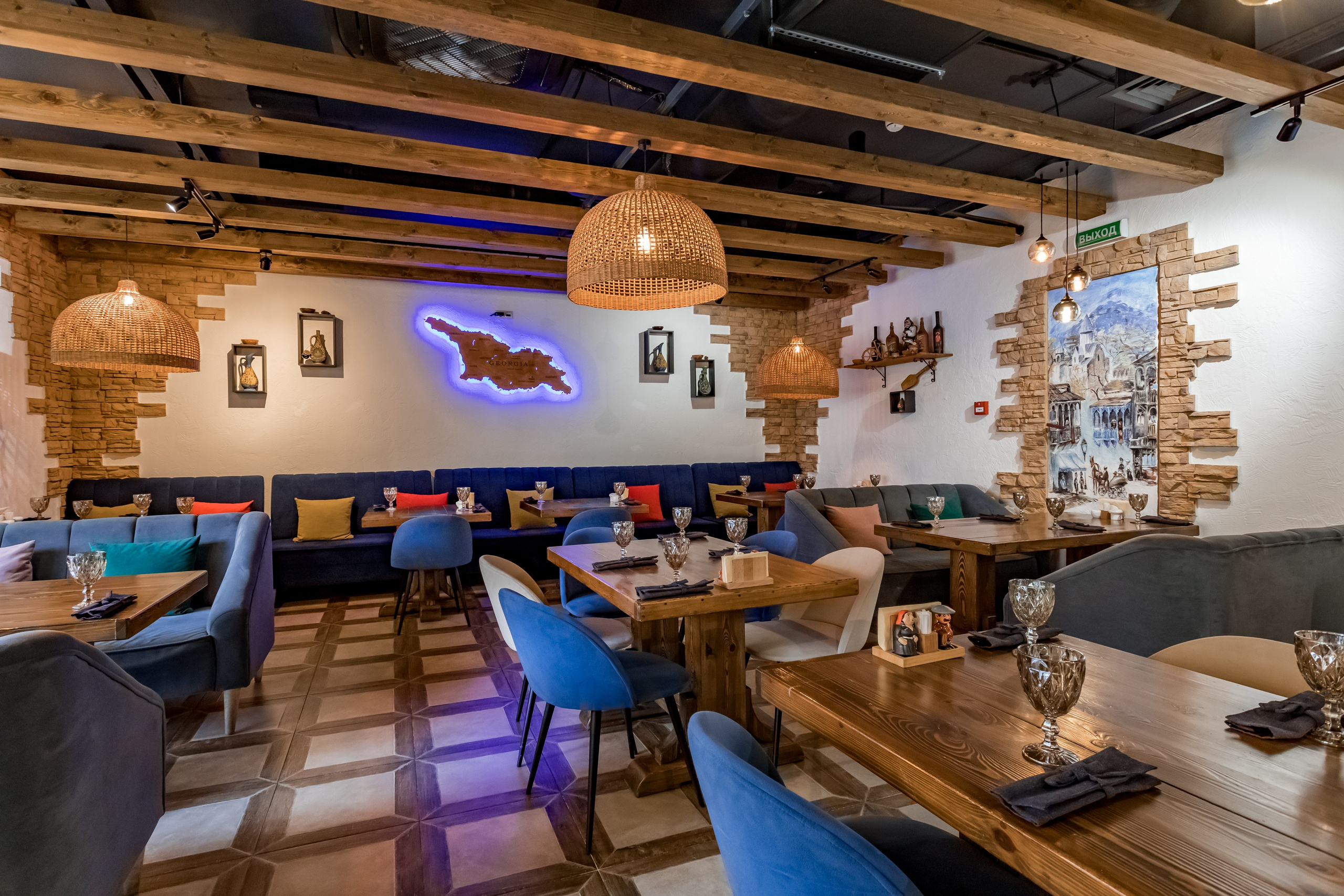 Съемка для грузинского ресторана Я в Грузии. Интерьеры, Контент, Портреты | Фотограф в Москве Дани Терно