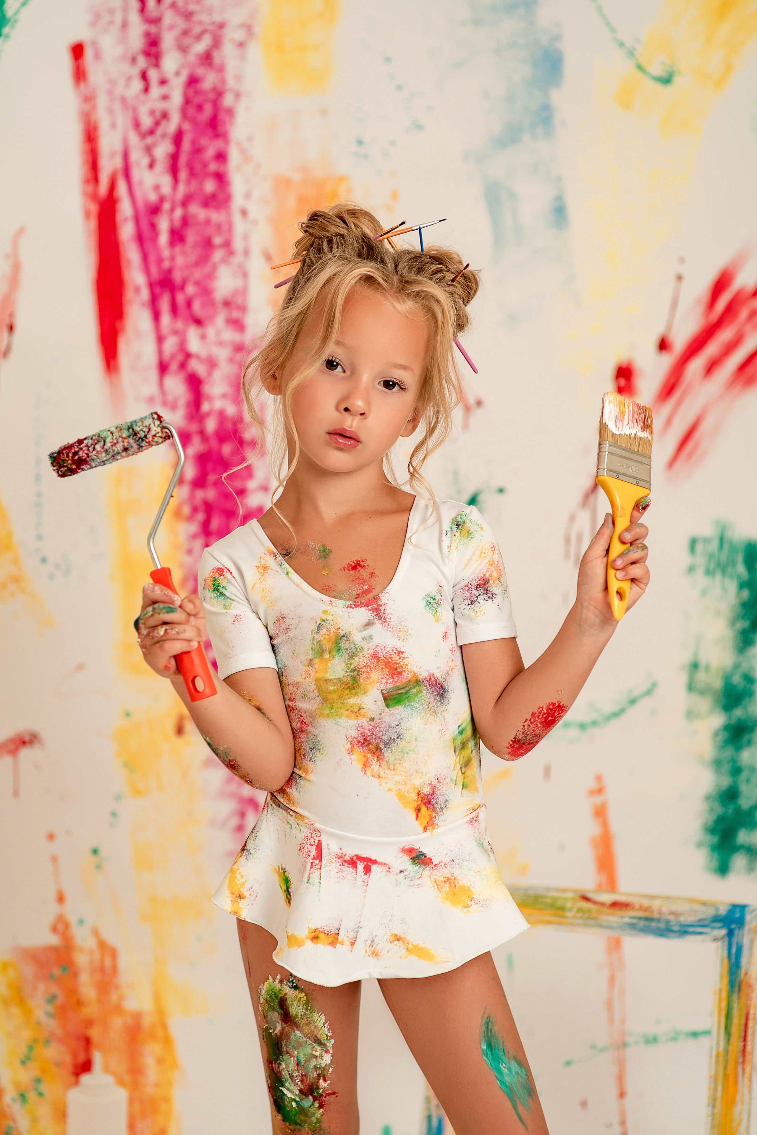 Полина краски. Семейный и детский фотограф Наталья Горда