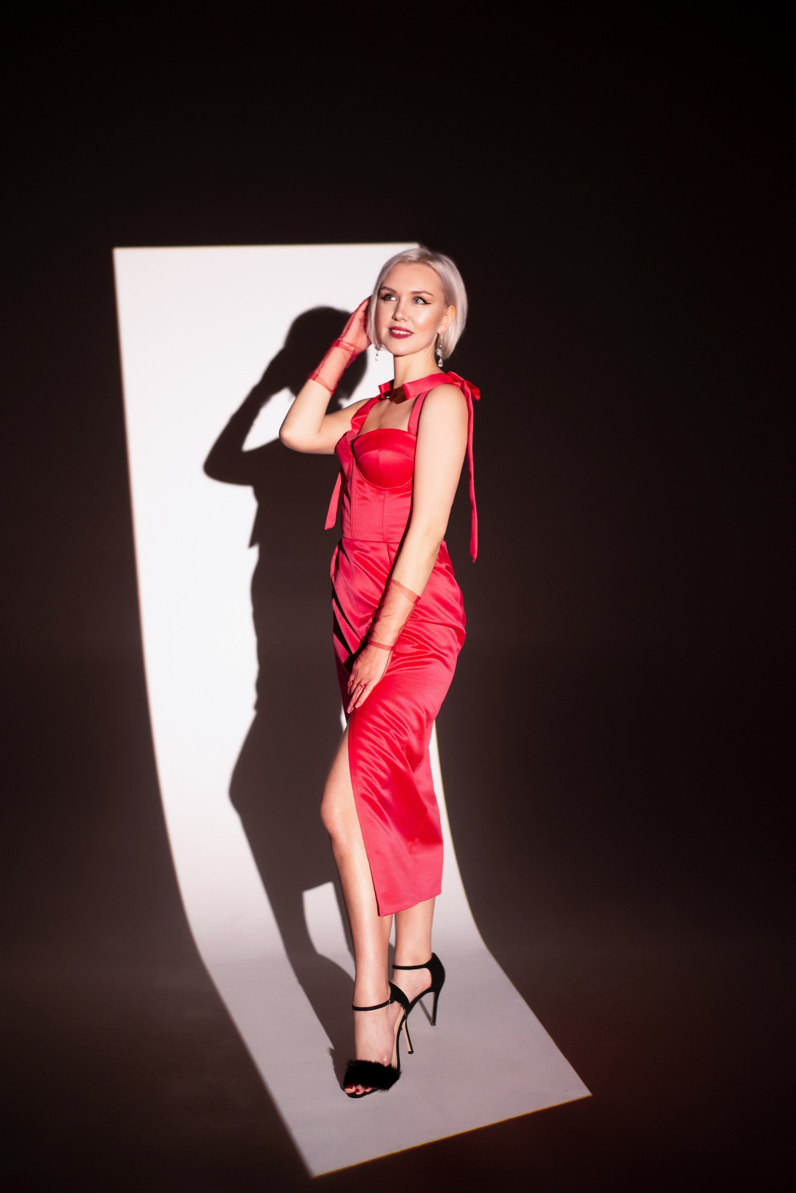 Валерия в фотостудии Black & White. Творческий фотограф Вологда