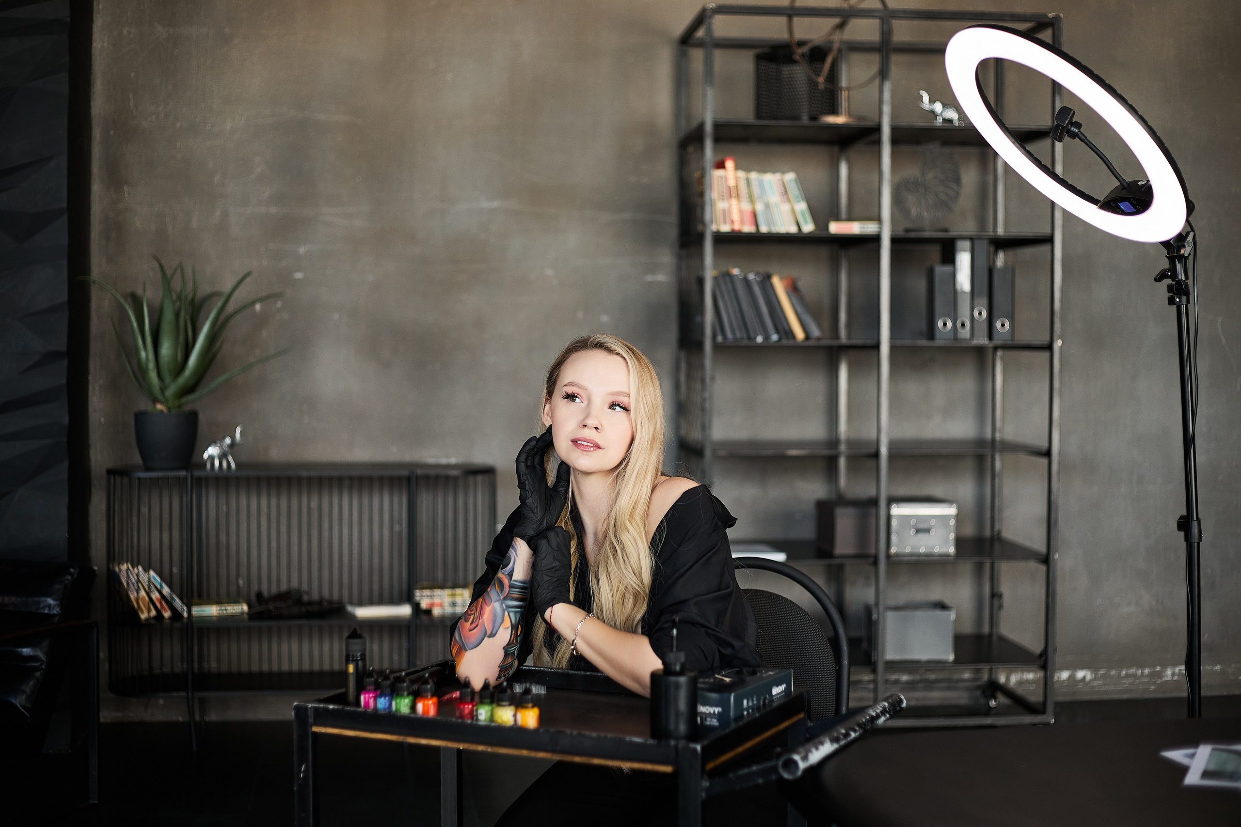 Тату мастер. Репортажный Фотограф Москва Дарья Лунева