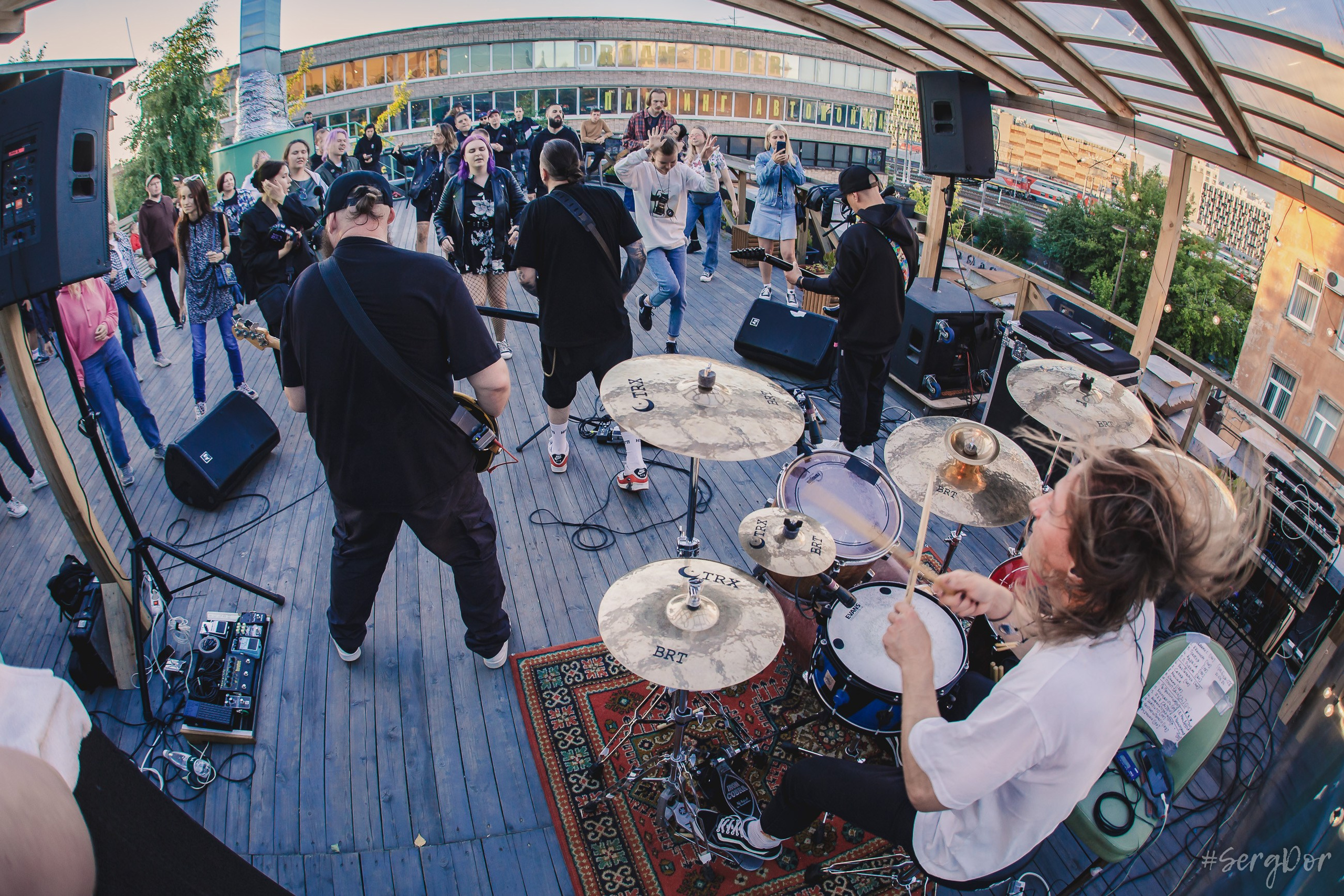 Гребля, Ласточка, концерт, крыша, Санкт-Петербург, 21.06.2024, СПб, SergDor, 21 июня 2024 года, #SergDor