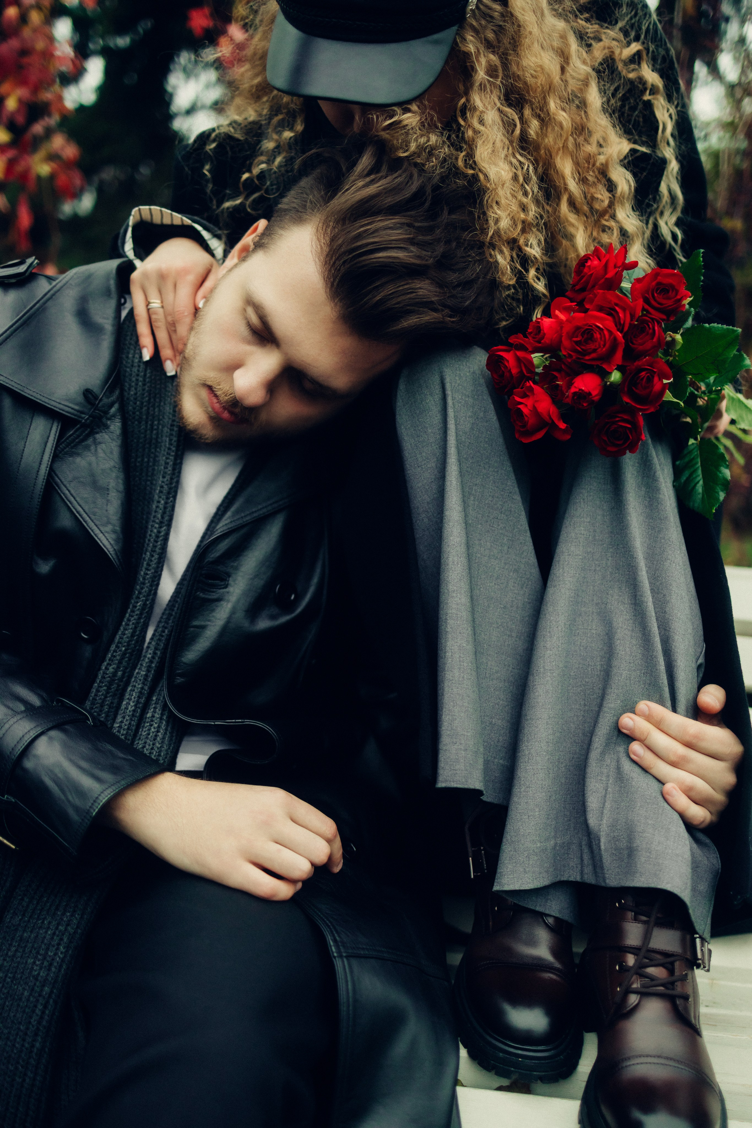 Тим и Кристина, проогулка в парке Горького. Свадебный и портретный фотограф в Москве Кристина Золотова