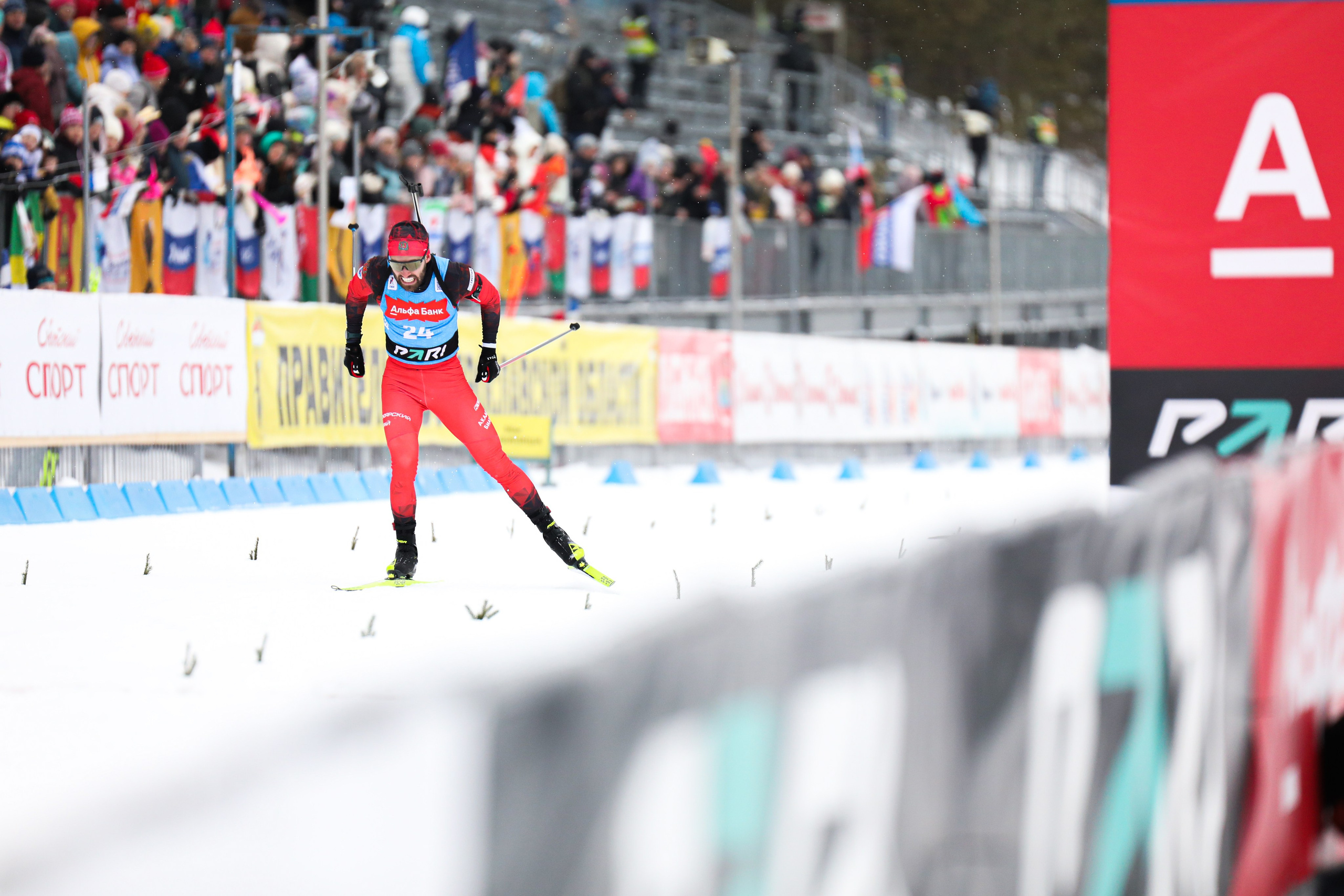 Биатлон. Спортивный фотограф в Сочи Красной поляне Сергей Канада