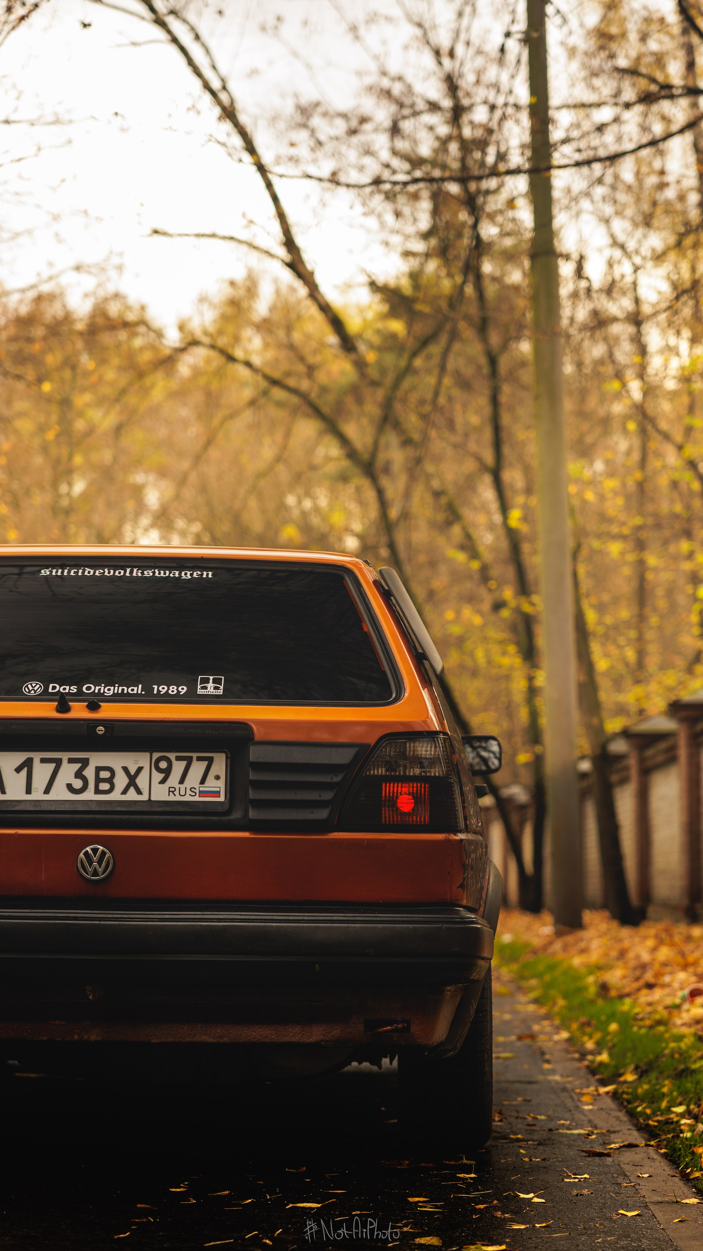 Фотосессия VW Golf 2. #NotAiPhoto — автомобильный фотограф