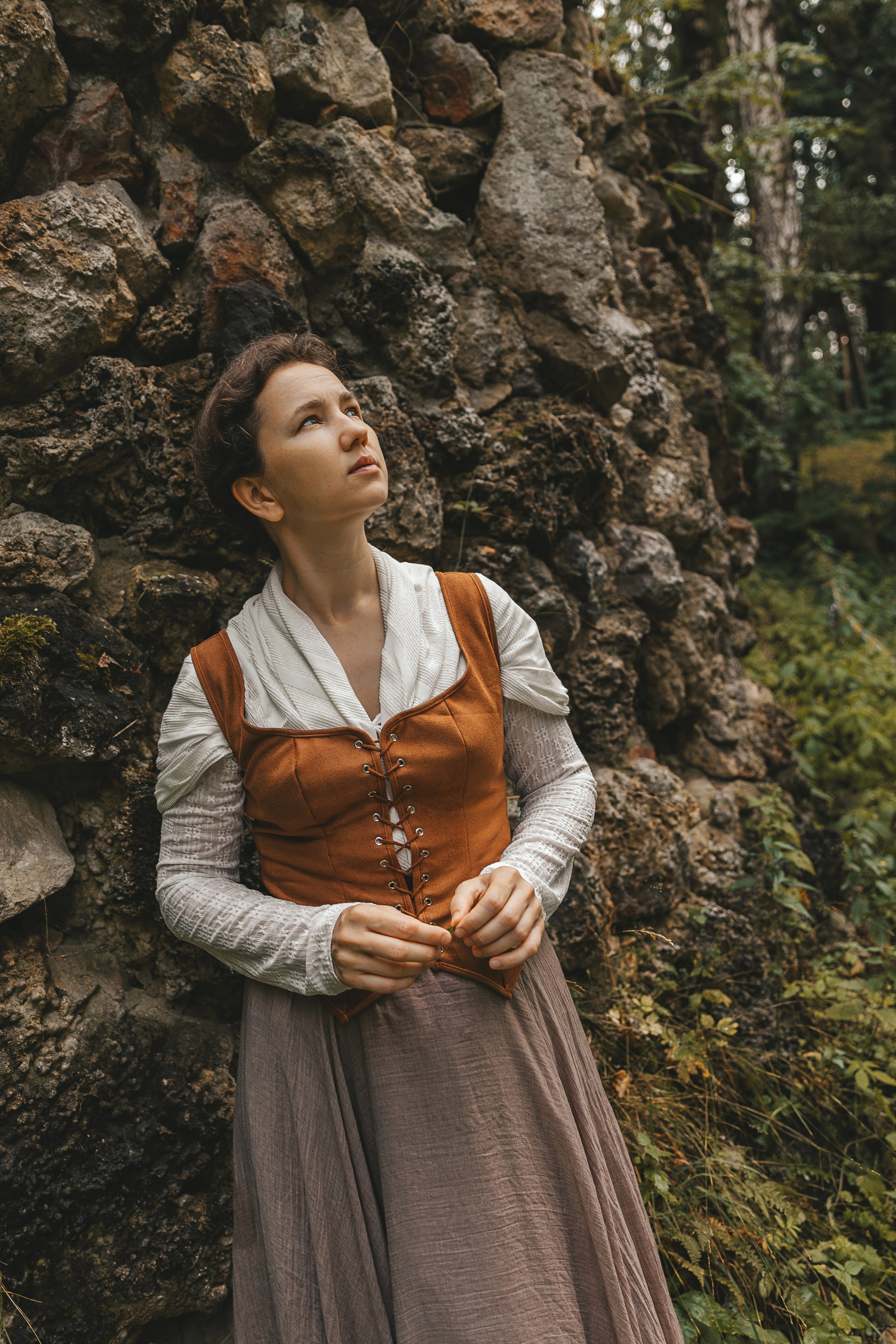 Женский портрет в историческом образе. Семейный и женский фотограф в Москве Надежда Воробьева