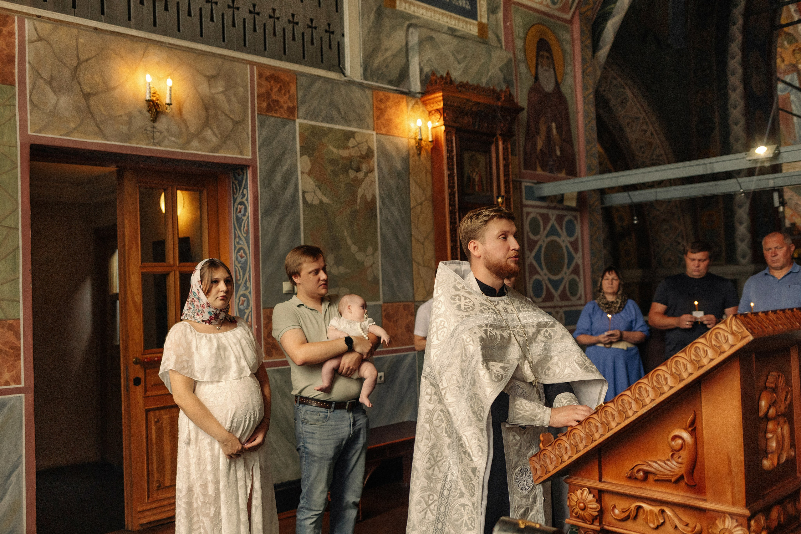 Крещение Виктории. Семейный и детский фотограф в Нижнем Новгороде Буслаева Мария