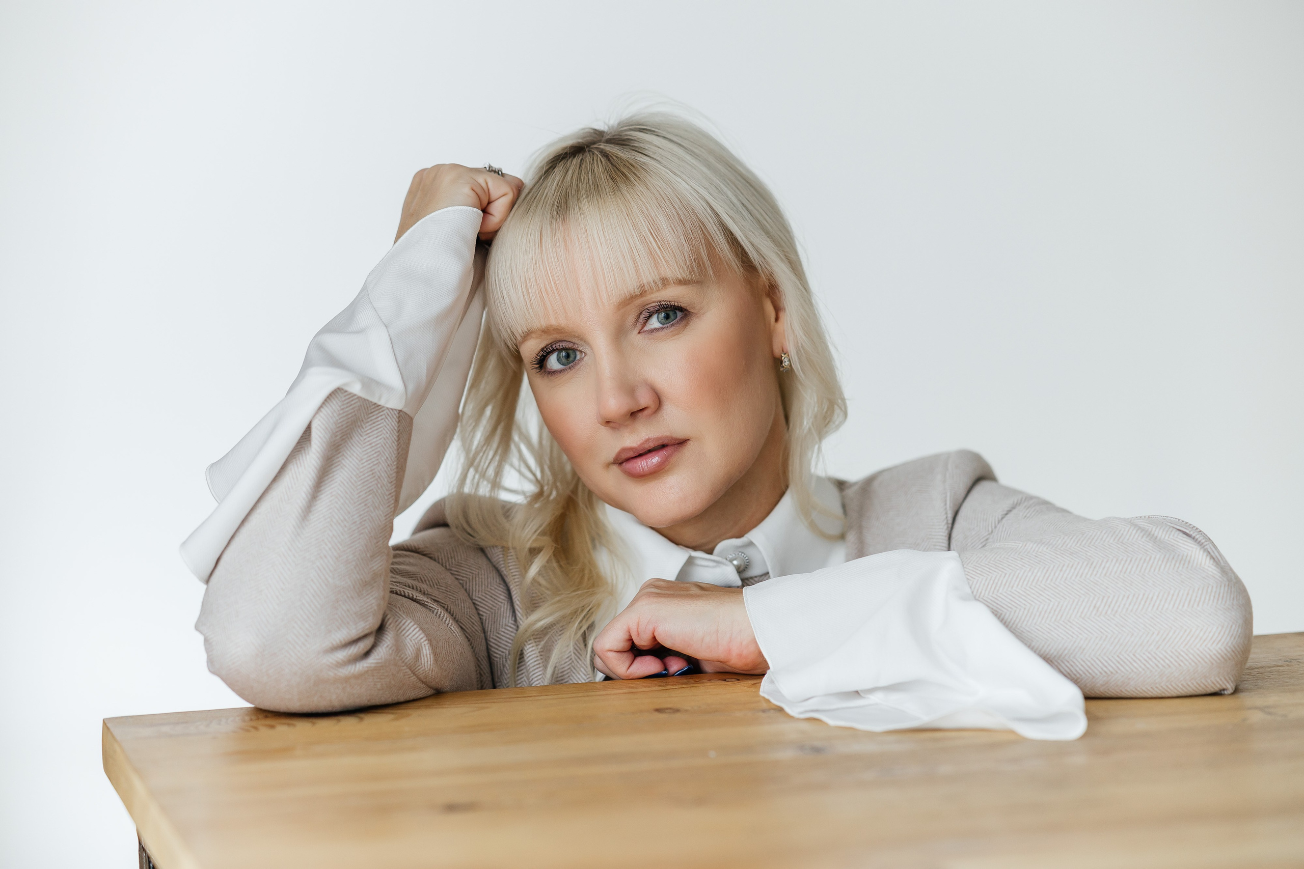 Женский портрет в студии. Семейный Фотограф в Москве Евгения Симоненко