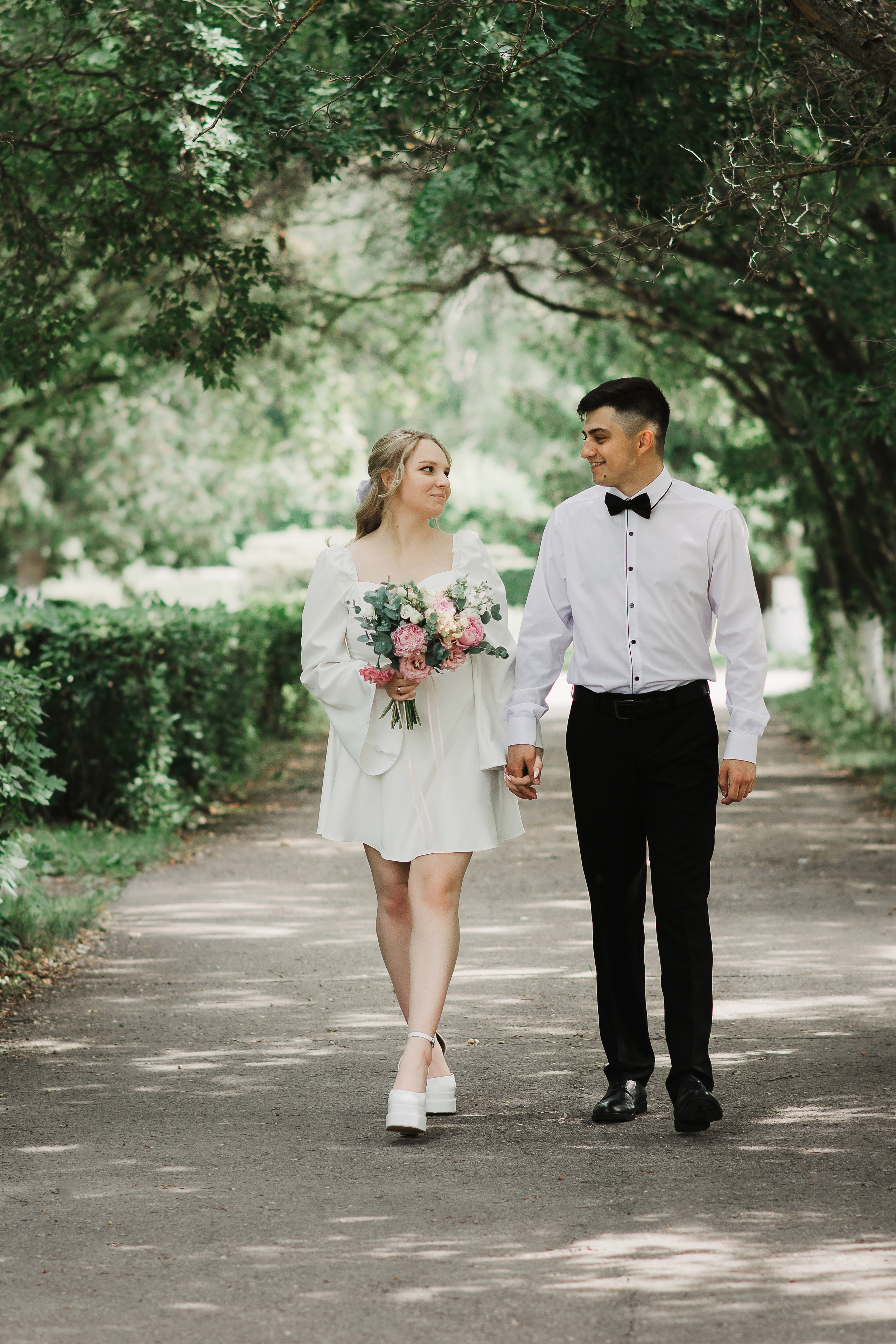 Свадебные прогулки. Семейный фотограф в Новомичуринске Наташа Непомнящая