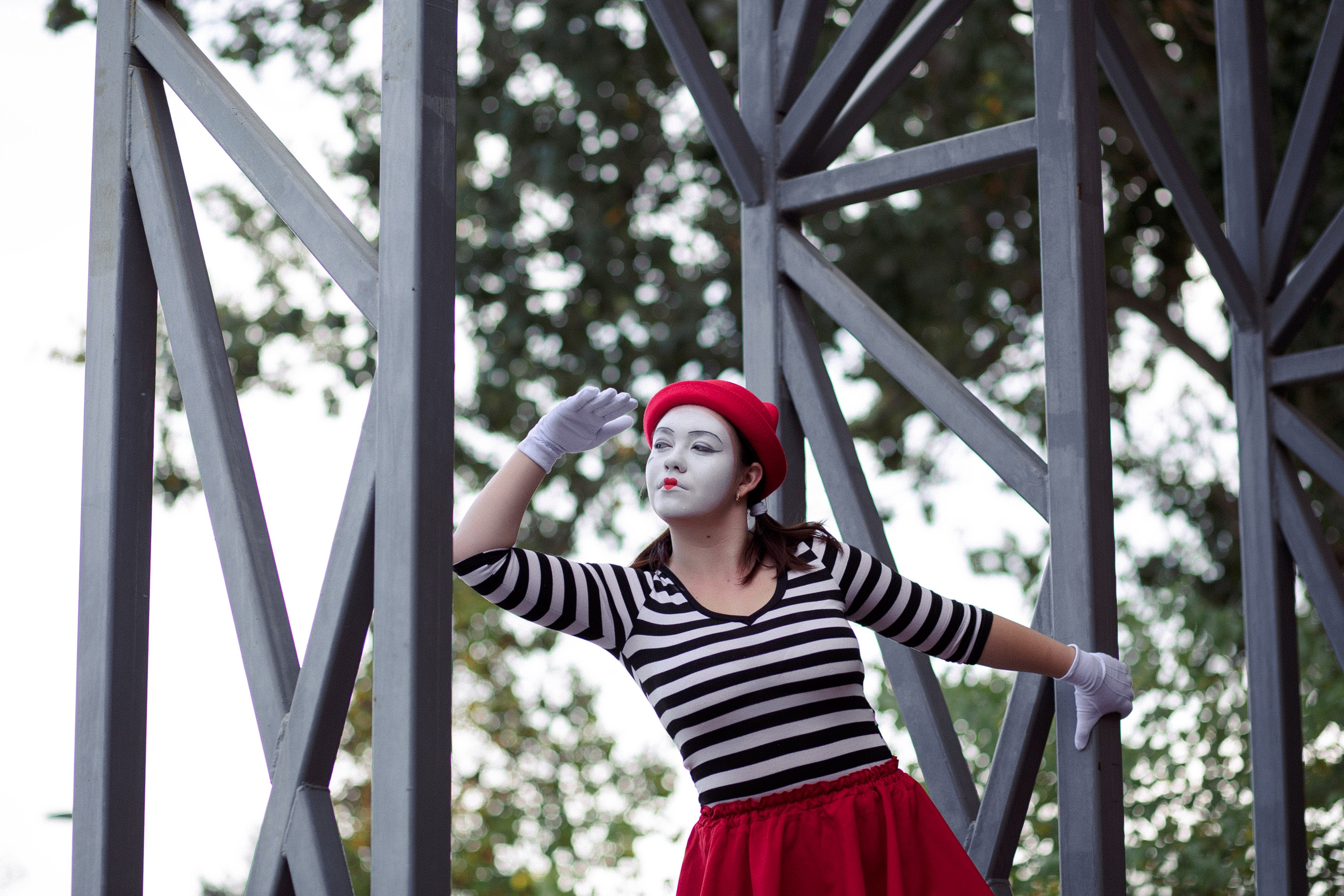 Мимы. Фотограф Крохин Олег