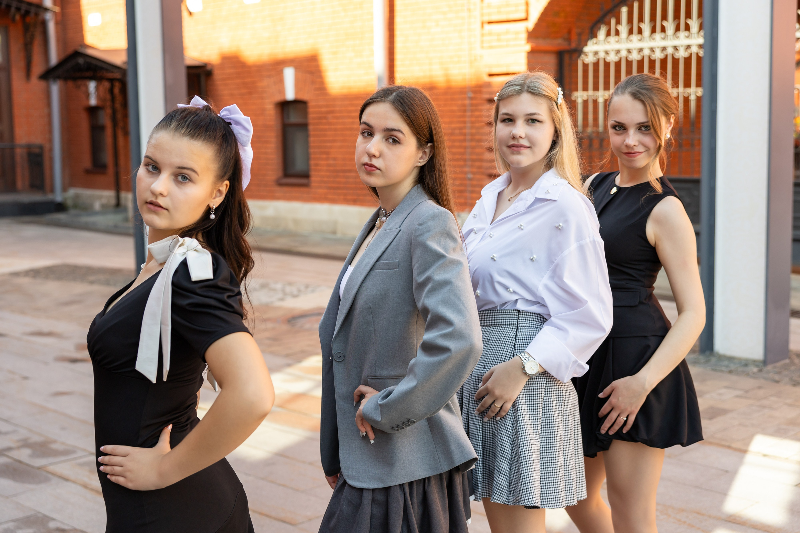 Школьная прогулка. Свадебная фотосъёмка в Москве, Туле
