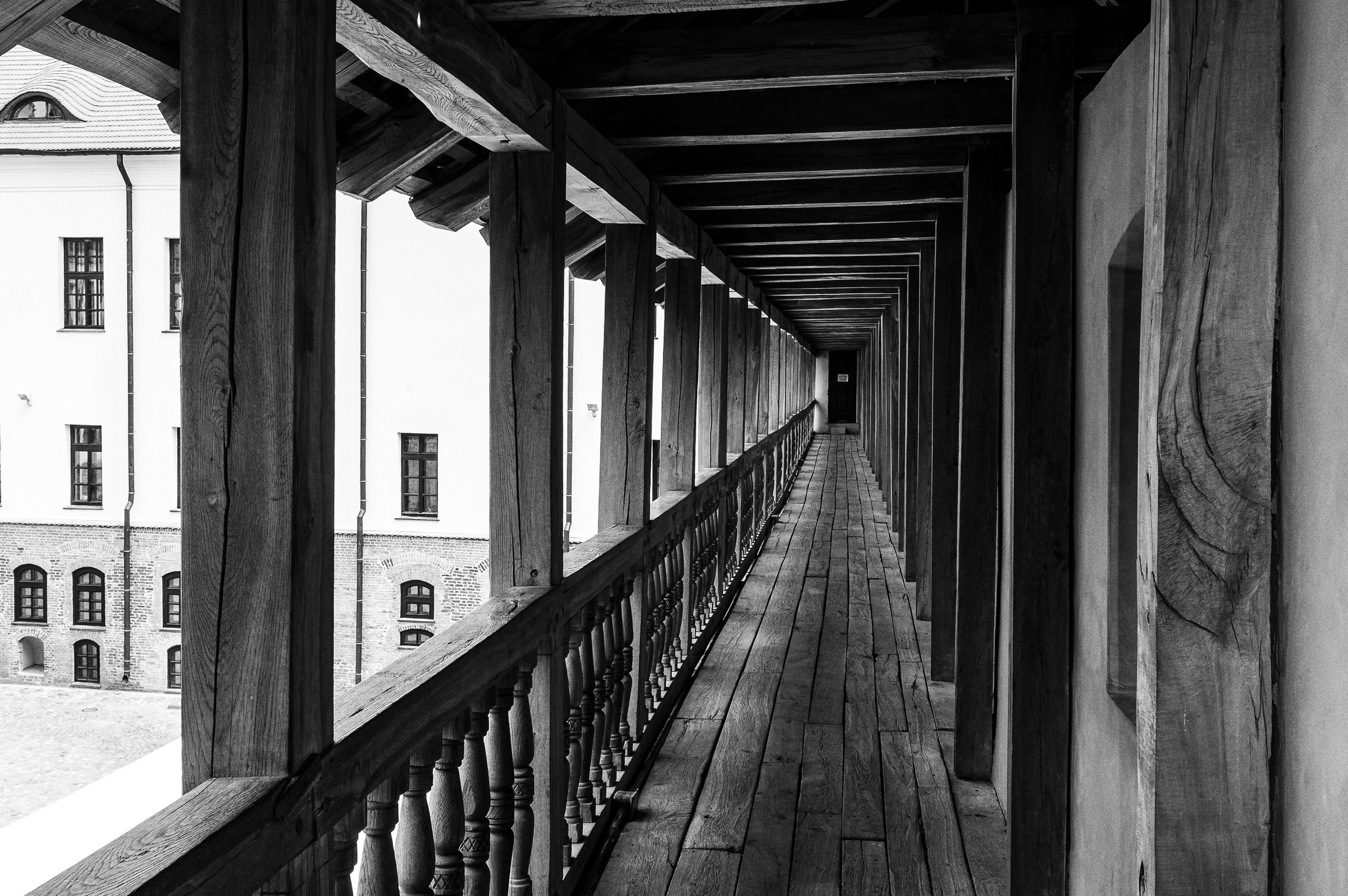 Мирский замок 2013. Фотограф Антон Швец — Монохромная реальность