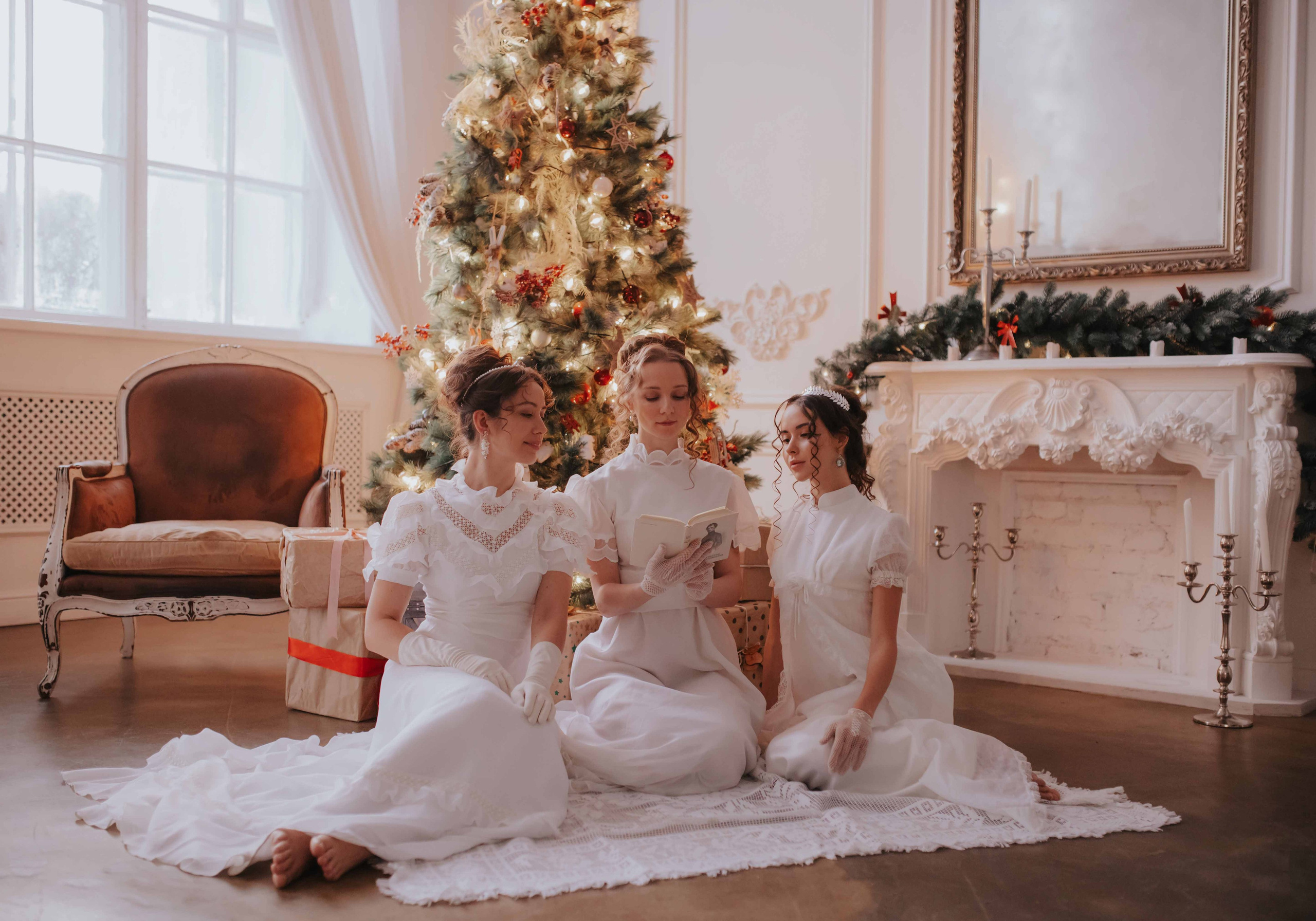 Рождественские истории. Художественная винтажная фотография