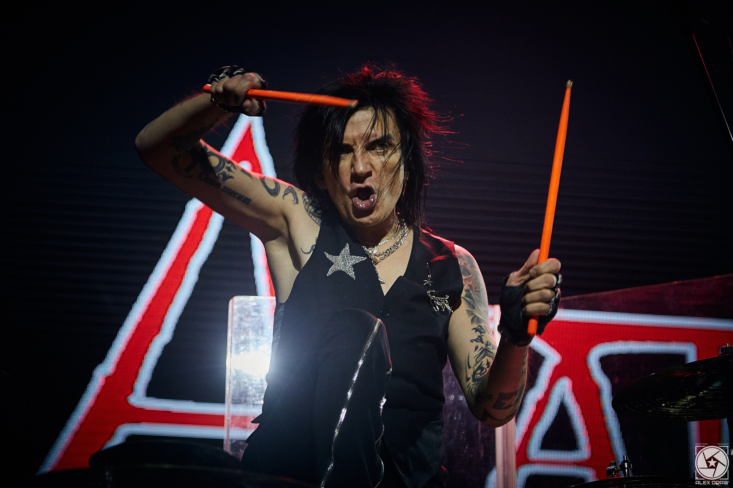 Глеб Самойлов Агата Кристи 35 лет! 06.12.2023 Гранд Холл Сибирь. Фотограф Москва Concerts photo / Fashion photо